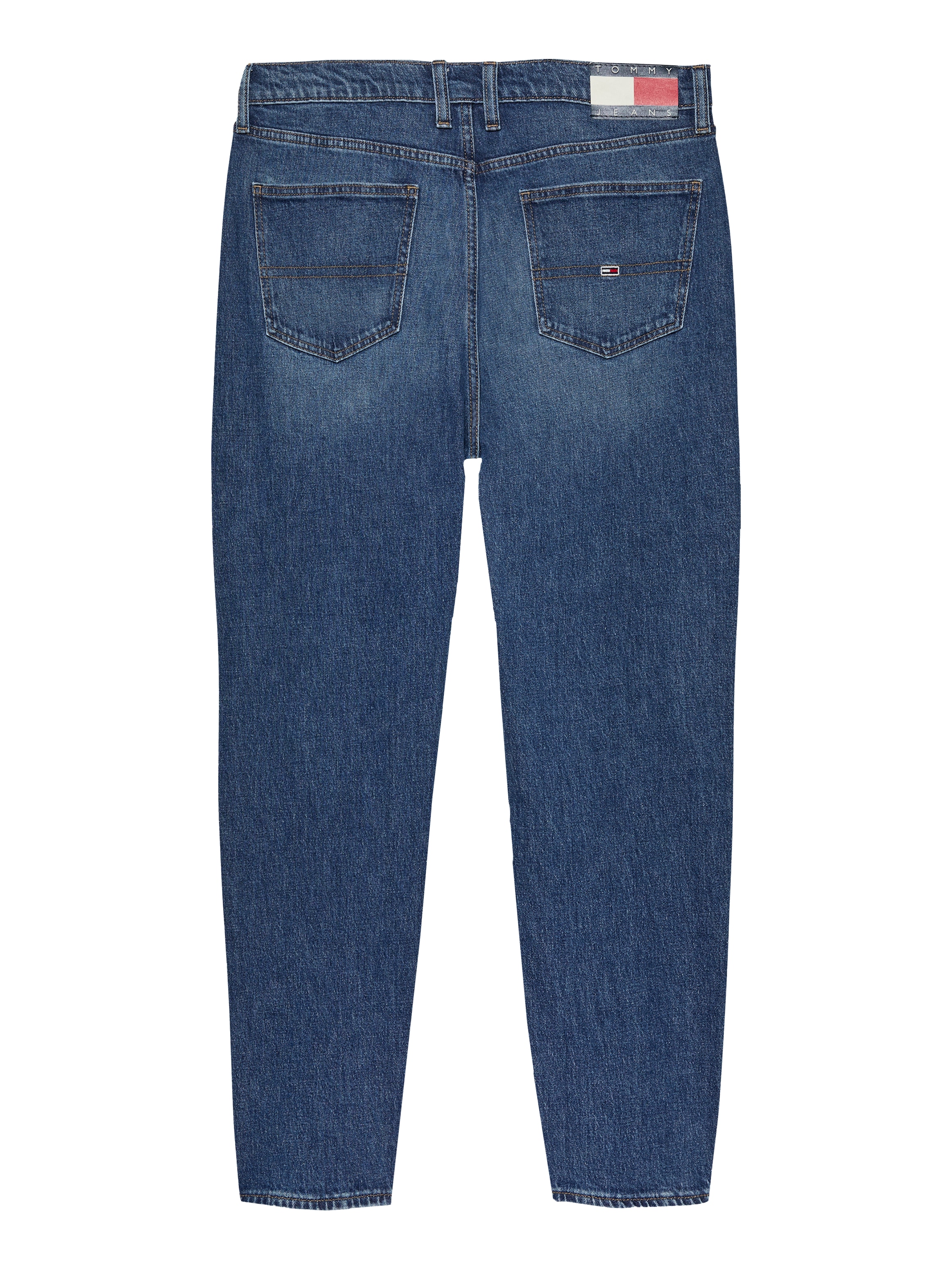 Tommy Jeans Gerade Jeans »Isaac Relaxed Tapered«, Mit Gürtelschlaufen
