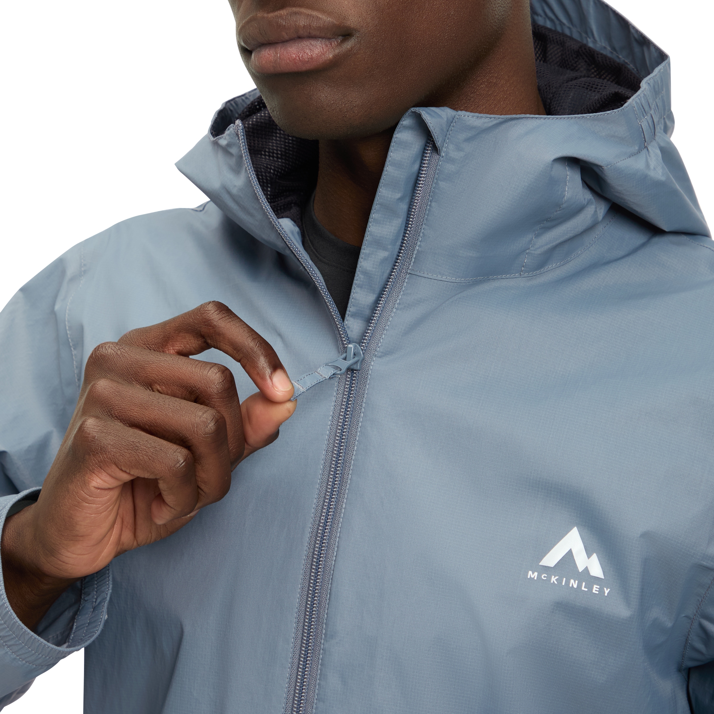 McKINLEY Regenjacke »HE.-REGENJACKE KEREOL V M« sportlicher Stil, mit AQUAMAX-Technologie, winddicht, atmungsaktiv