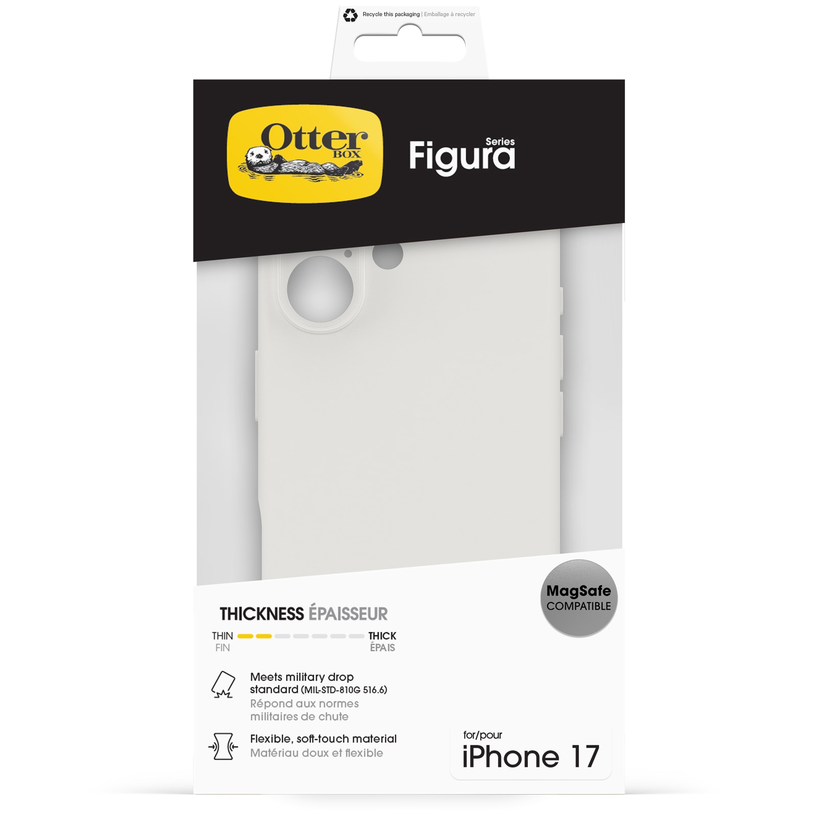 Otterbox Handyhülle »Figura für Apple iPhone 17« Smartphones Backcover, Schutzhülle, Handyschutzhülle, Case, Schutzcase, stoßfest