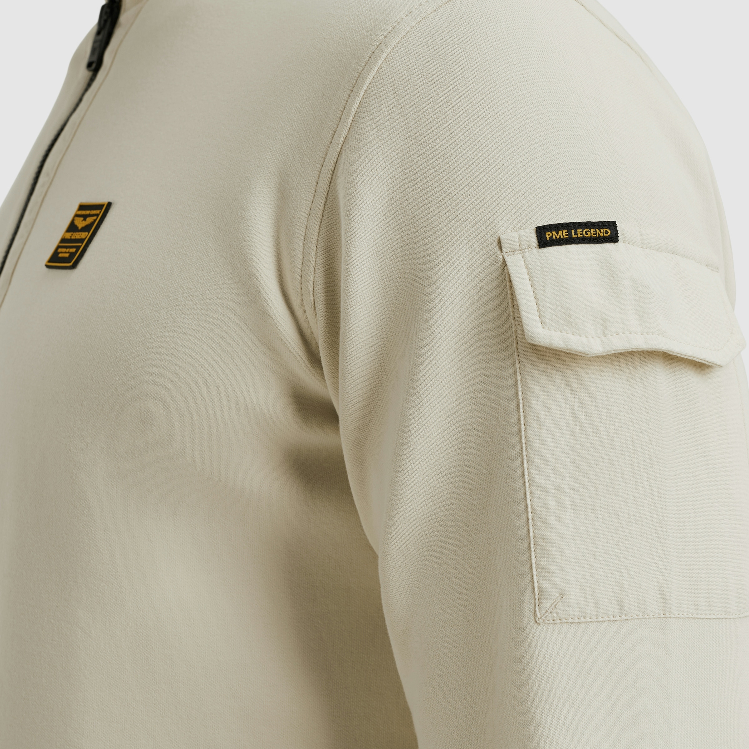 PME LEGEND Sweatshirt, mit Logo Stickerei