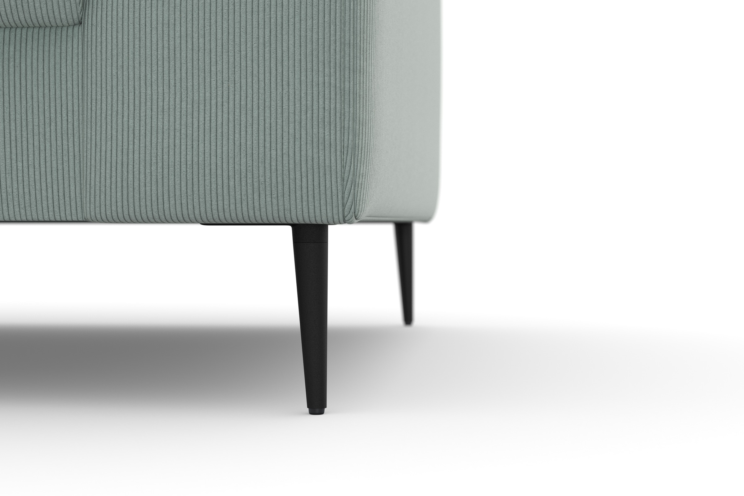 DOMO collection Ecksofa »Modica, zeitlos und elegant, L-Form«, moderne Optik mit extrabreiter Recamiere, auch in Cord