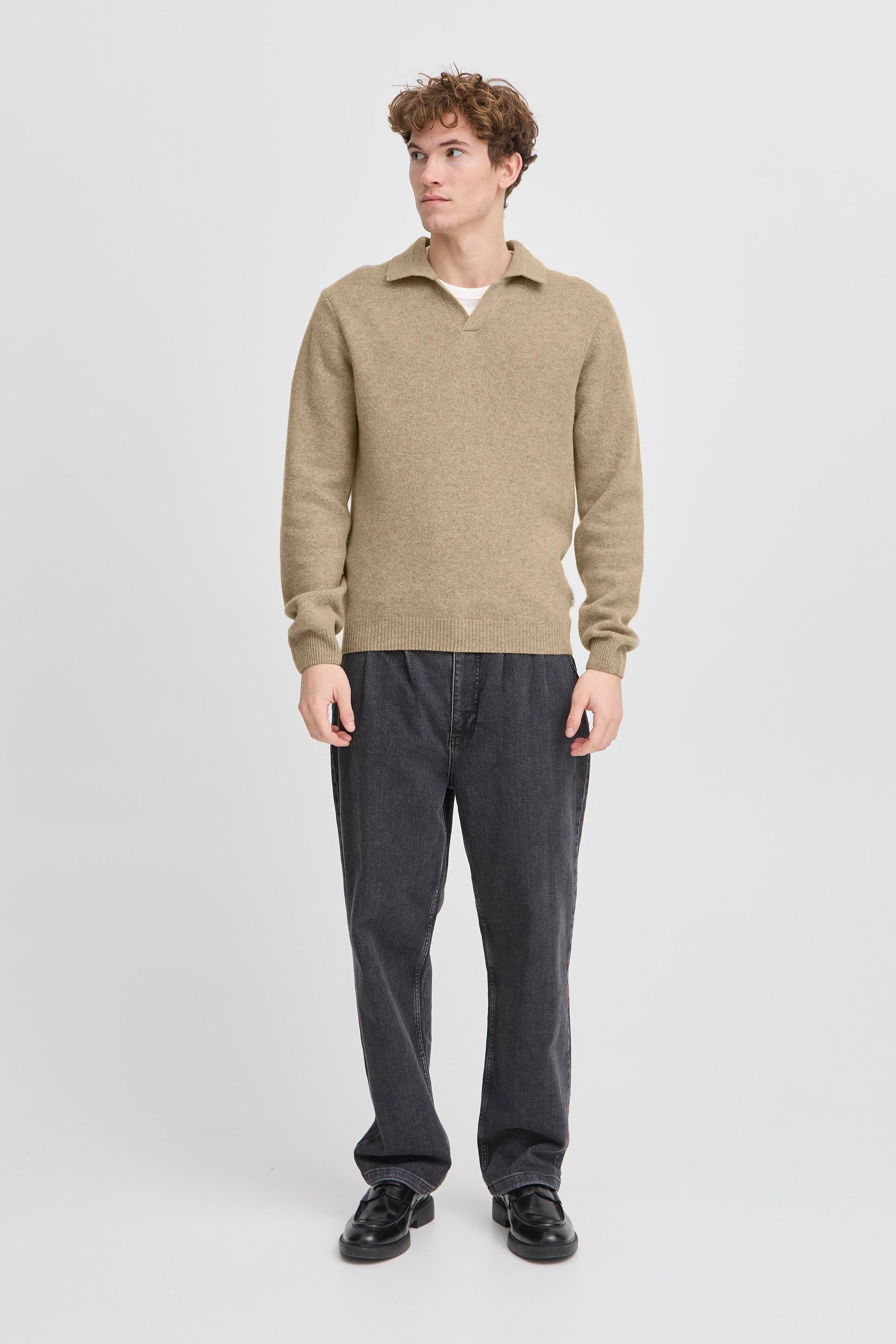 Casual Friday Strickfleece-Pullover »Strickpullover CFKARL LAMBSWOOL«