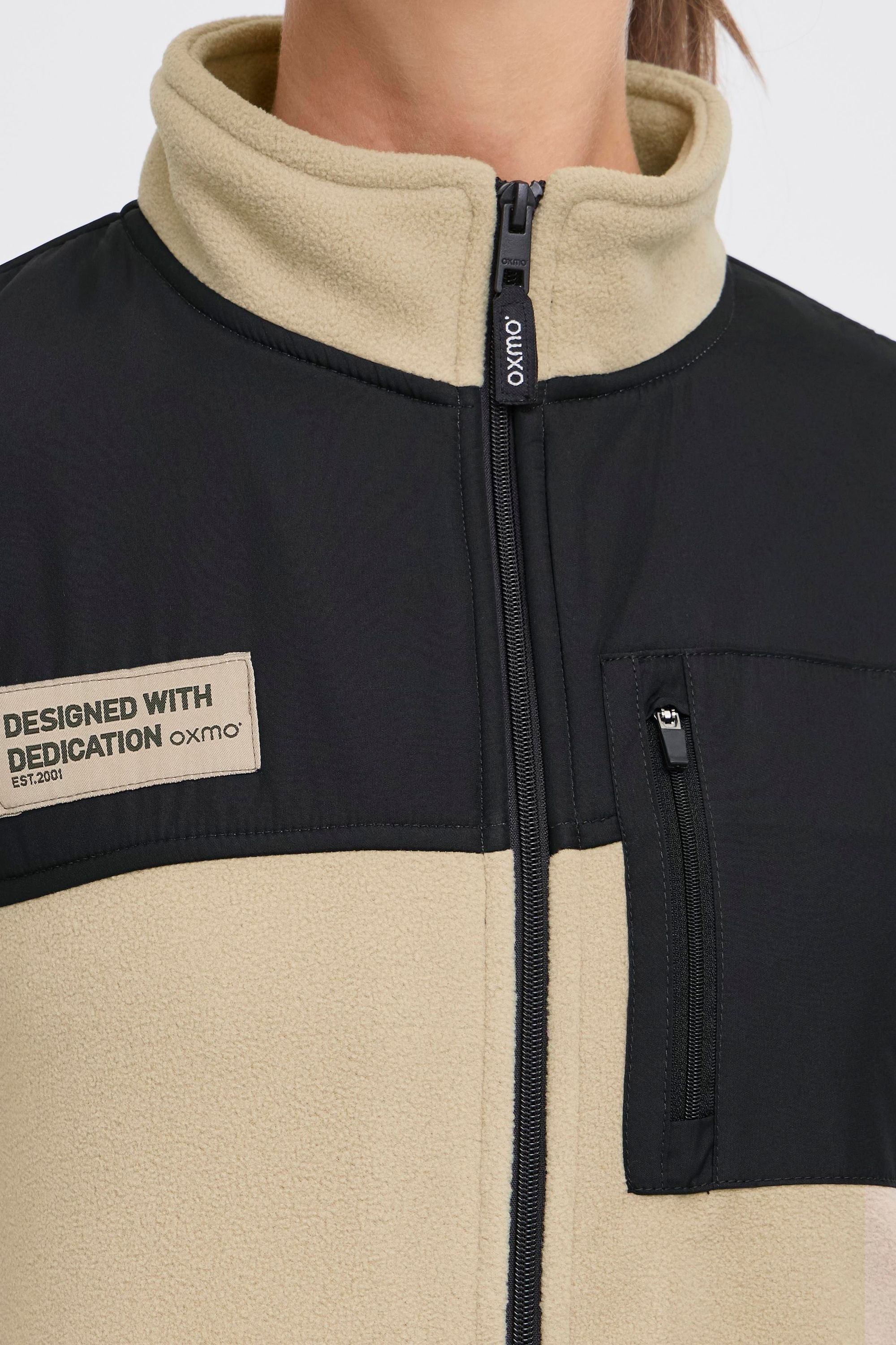 OXMO Trainingsjacke »Trainingsjacke OXNETE FLEECE JACKET«