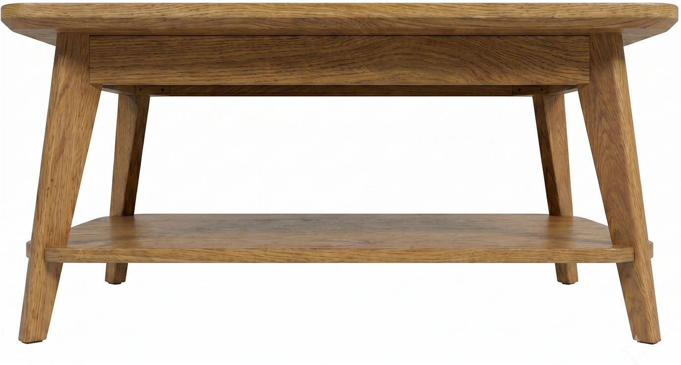 Jahnke Couchtisch »SIXTY COFFEE« Couchtisch, 2 Ebenen, Skandi, Eiche-Optik, Breite:110 cm