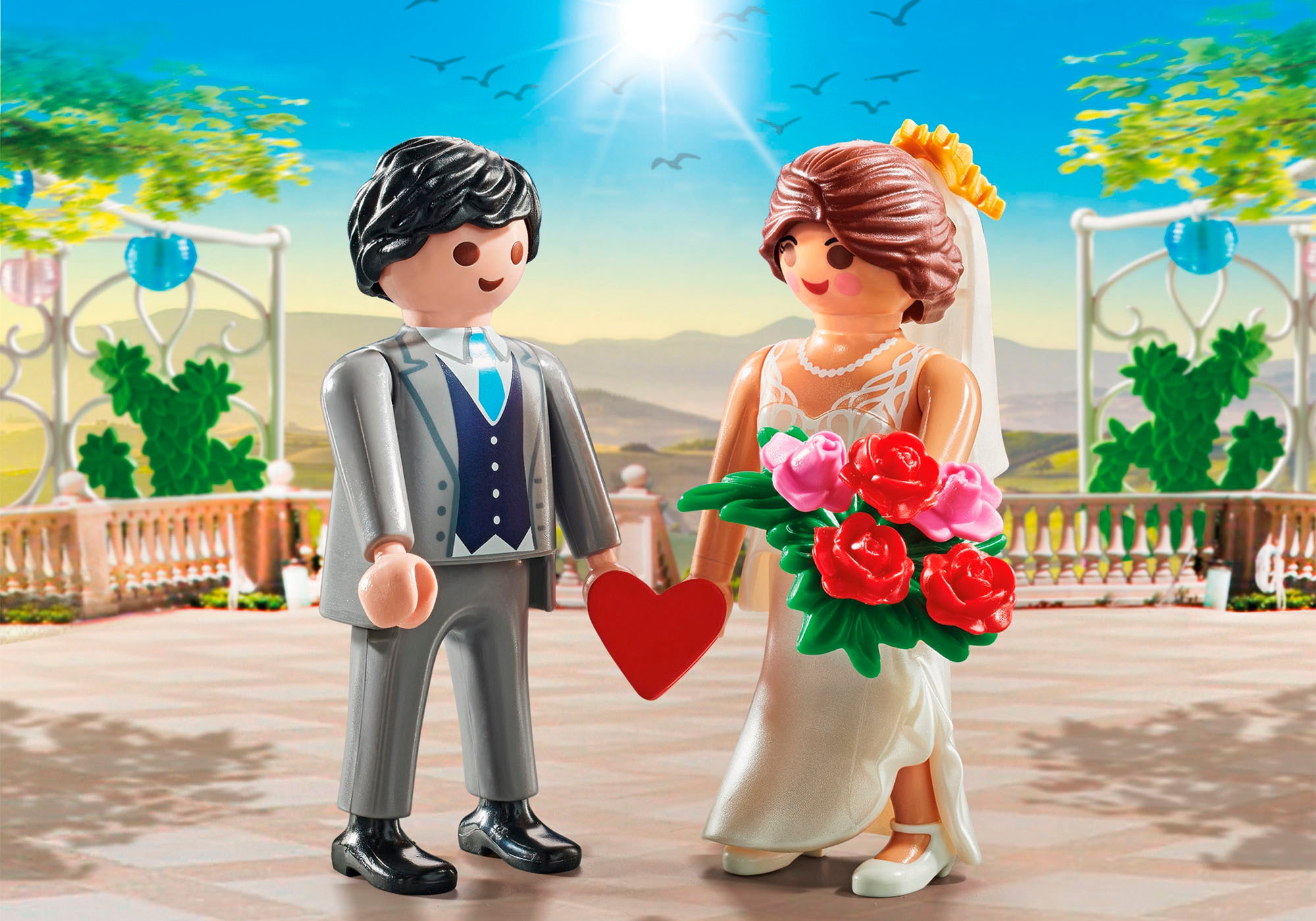 Playmobil® Konstruktions-Spielset »Hochzeitspaar (71507), Duo Pack« Made in Europe