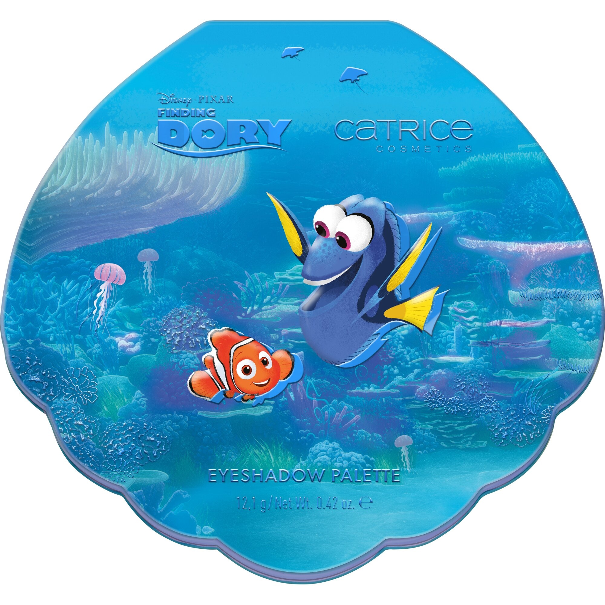 Catrice Lidschatten-Palette »Disney Pixar Finding Dory Eyeshadow Palette«, mit verschiedenen Finishes