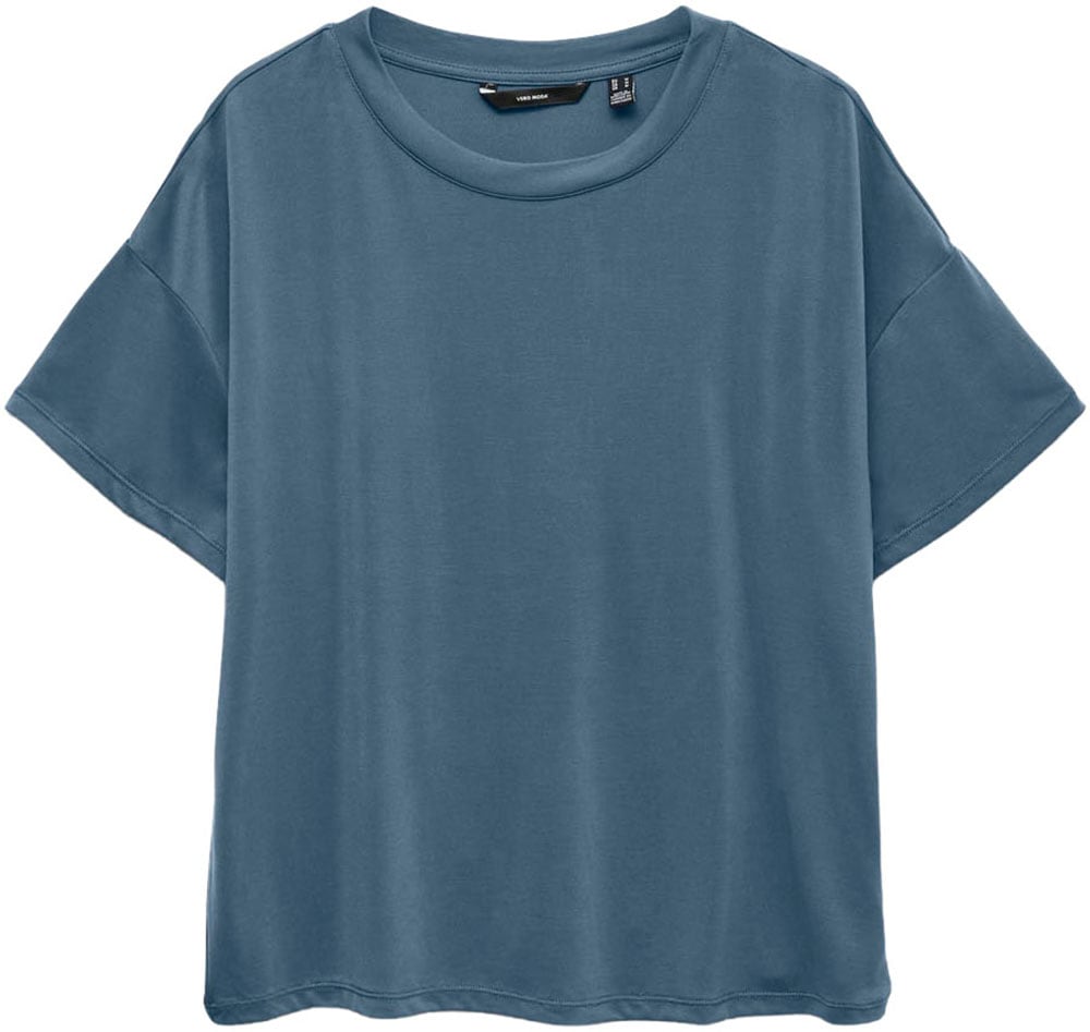 Vero Moda Kurzarmshirt »VMFILLI 2/4 TEE JRS NOOS« Materialmix, relaxed fit
