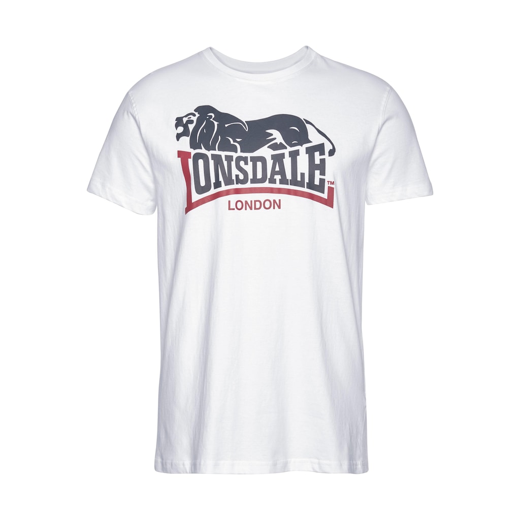 Lonsdale T-Shirt »LOSCOE«, (Packung, 2 tlg., 2er-Pack)