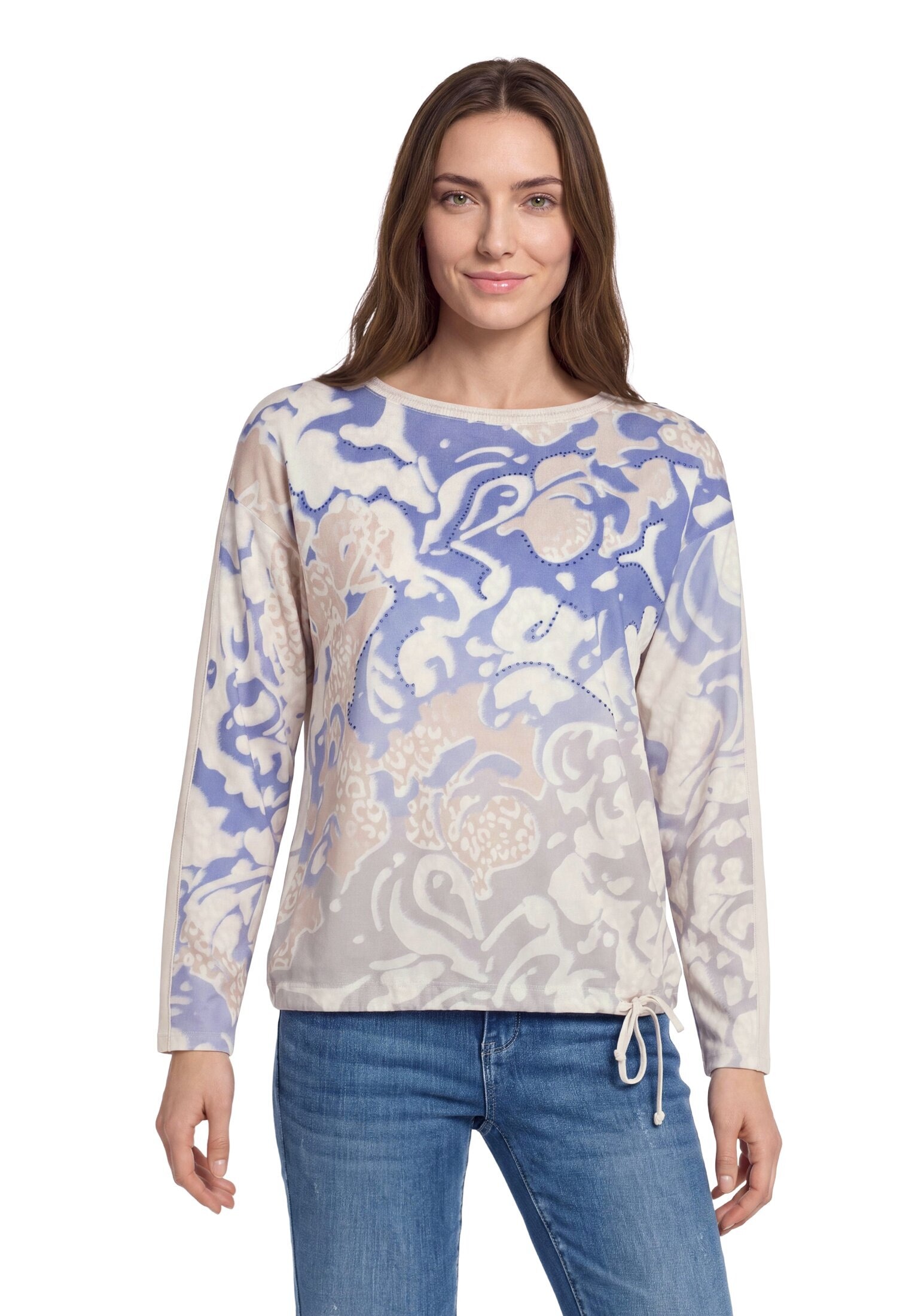 Betty Barclay Rundhalsshirt »Casual-Shirt mit Tunnelzug«