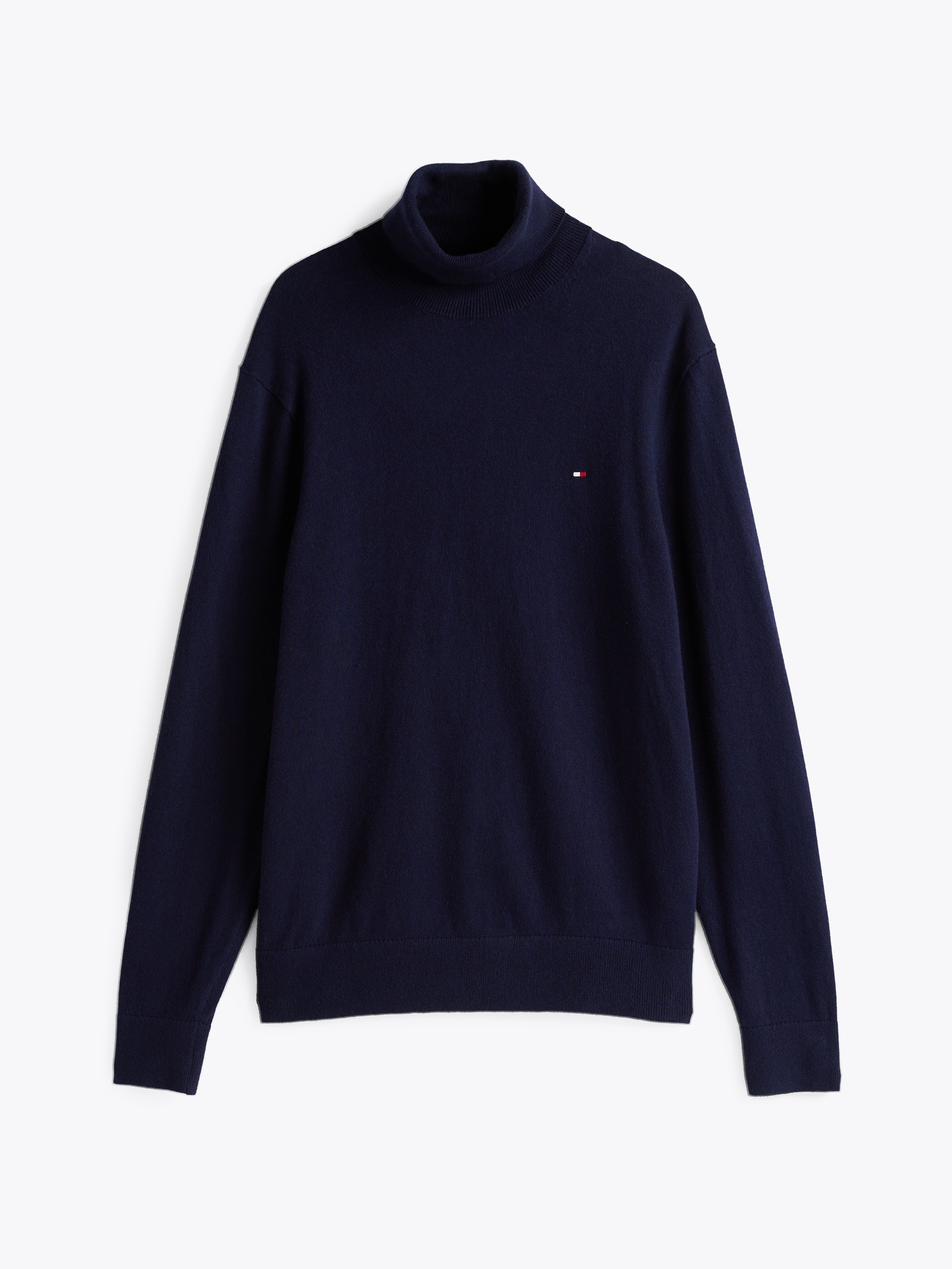 Tommy Hilfiger Rollkragenpullover »PIMA ORG CTN CASHMERE ROLL NECK«