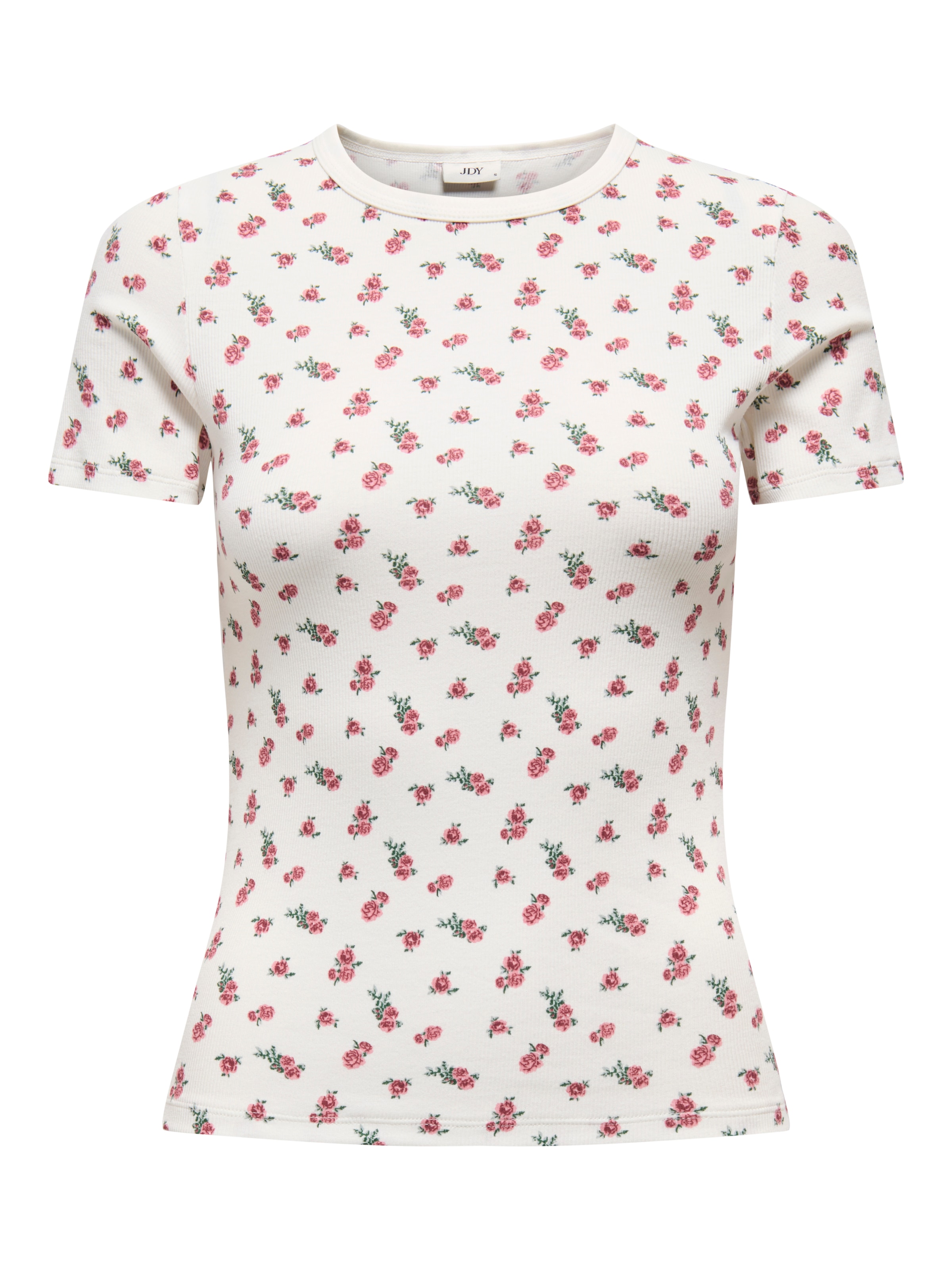 JDY Kurzarmshirt »JDYLUCKY S/S O NECK TOP JRS DIA«
