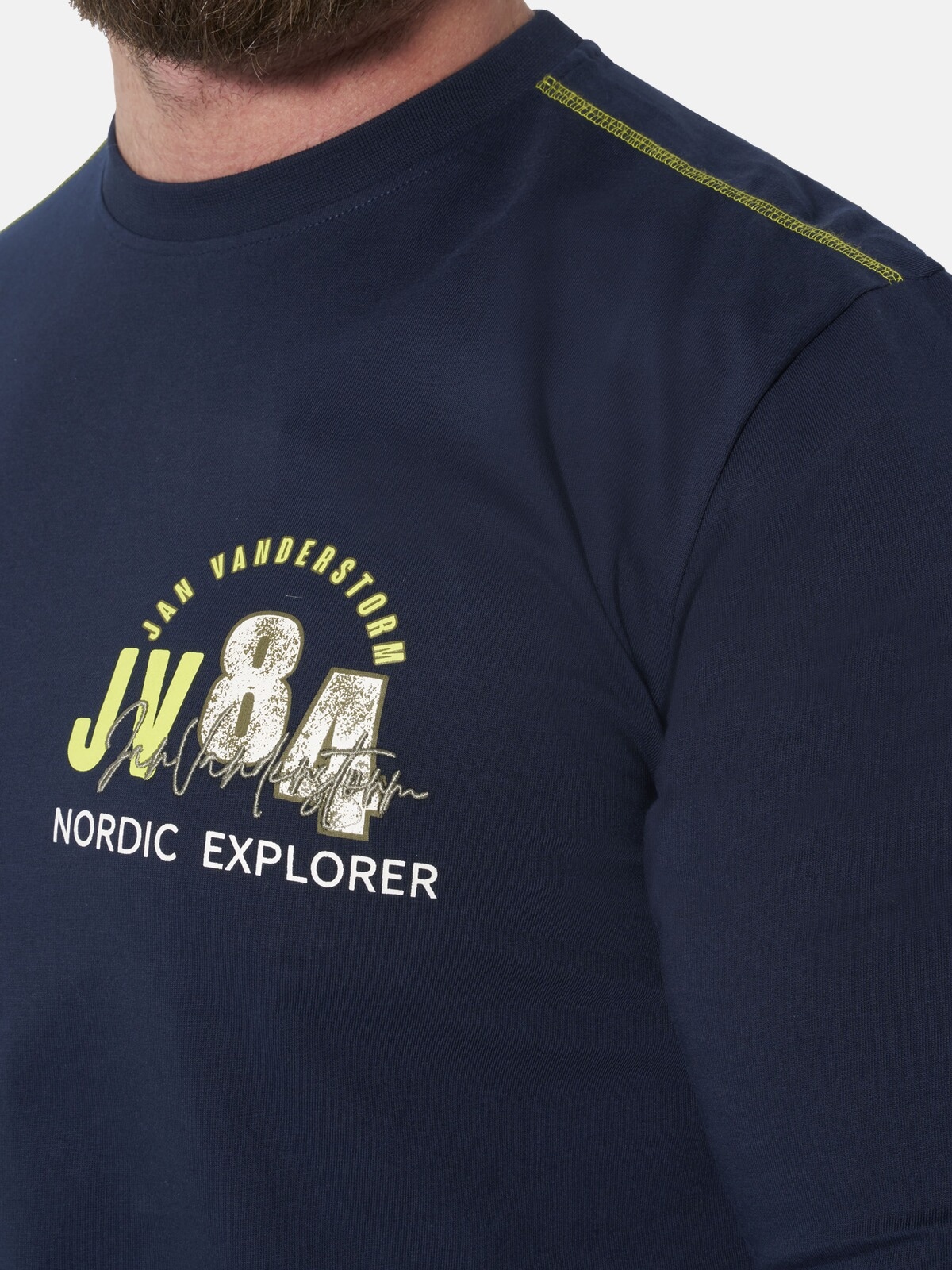 Jan Vanderstorm Langarm-Poloshirt »Langarmshirt MARKKU«