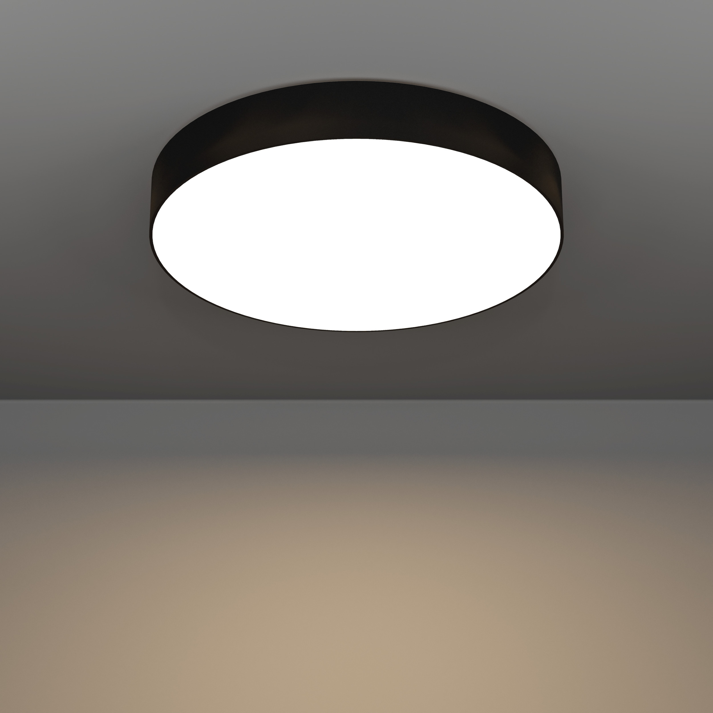 EGLO LED Deckenleuchte »GALLIZZI-Z Deckenlampe - Kunststoff - LED - 26W - IP20« LED-Modul 1 Stk. Kaltweiß | Neutralweiß | RGB | Warmweiß Wohzimmerlampe, Esszimmerlampe, Flur, Schlafzimmer, H7 x Ø49 cm