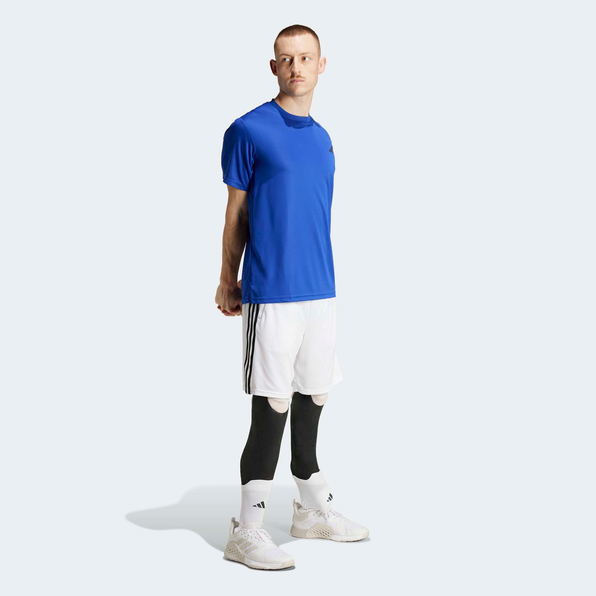 adidas Performance T-Shirt »TRAIN ESSENTIALS TRAINING«, AEROREADY Technologie, Piqueoptik