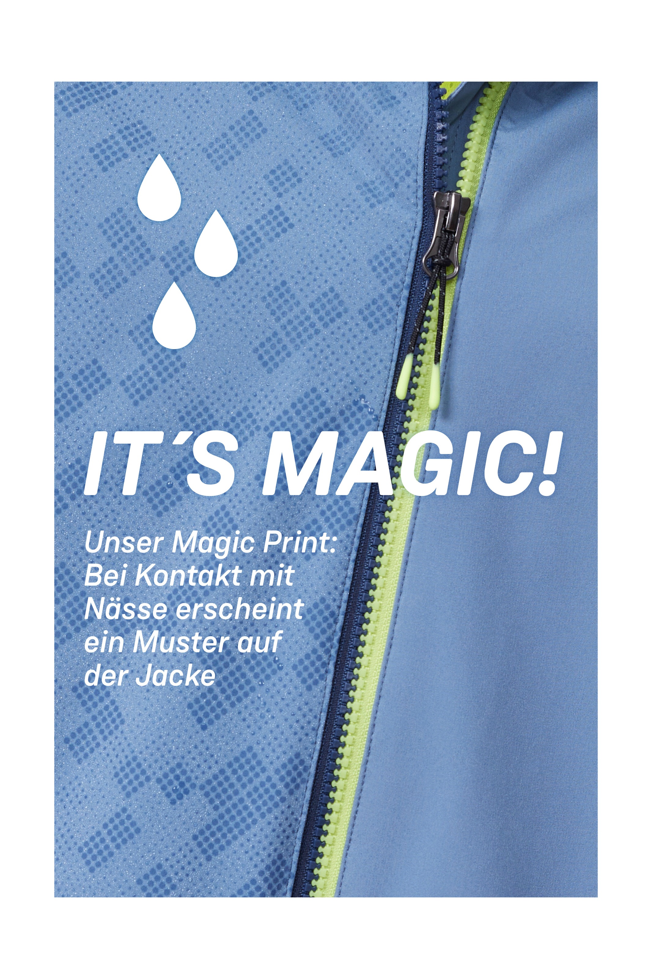 Killtec Funktionsjacke »KOS 145 BYS JCKT« Kinderjacke mit Magic Print, wasserdicht, Kapuze, Kinnschutz