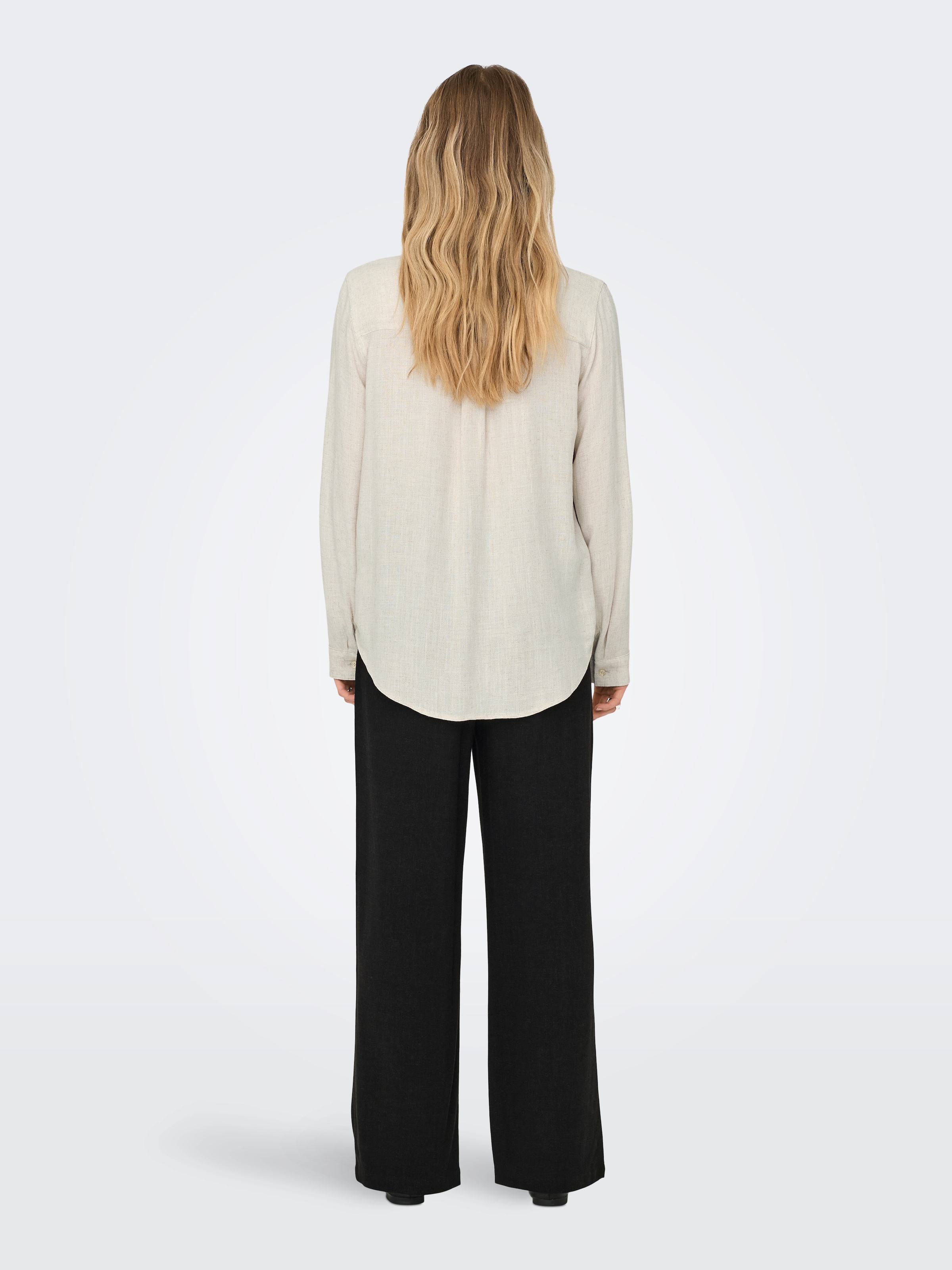 ONLY Langarmbluse »ONLYASMIN-SIESTA LS LINEN BL SHIRT PNT«