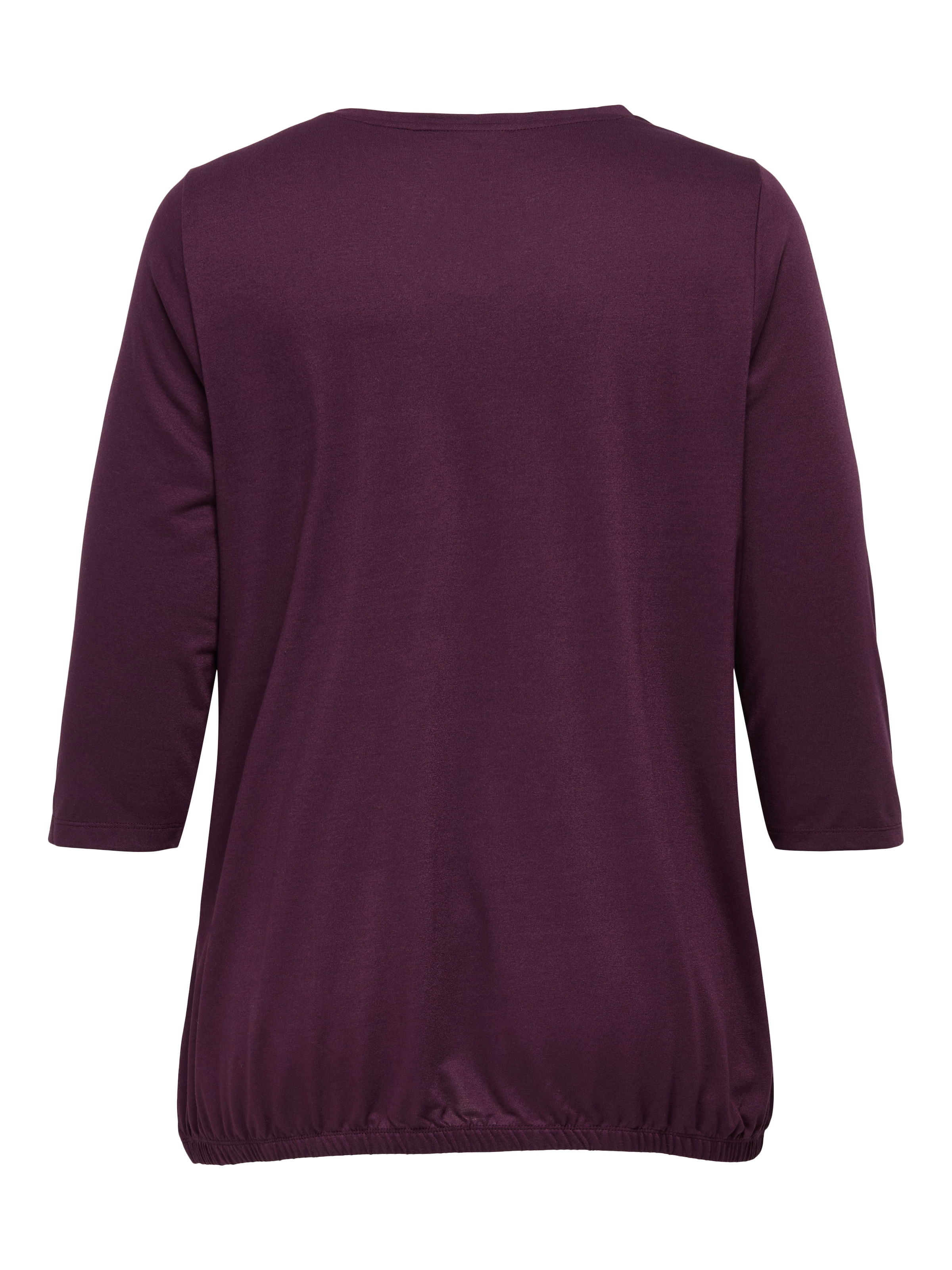 ONLY CARMAKOMA 3/4-Arm-Shirt »CARCARLINNE V-NECK 3/4 TOP JRS BF«