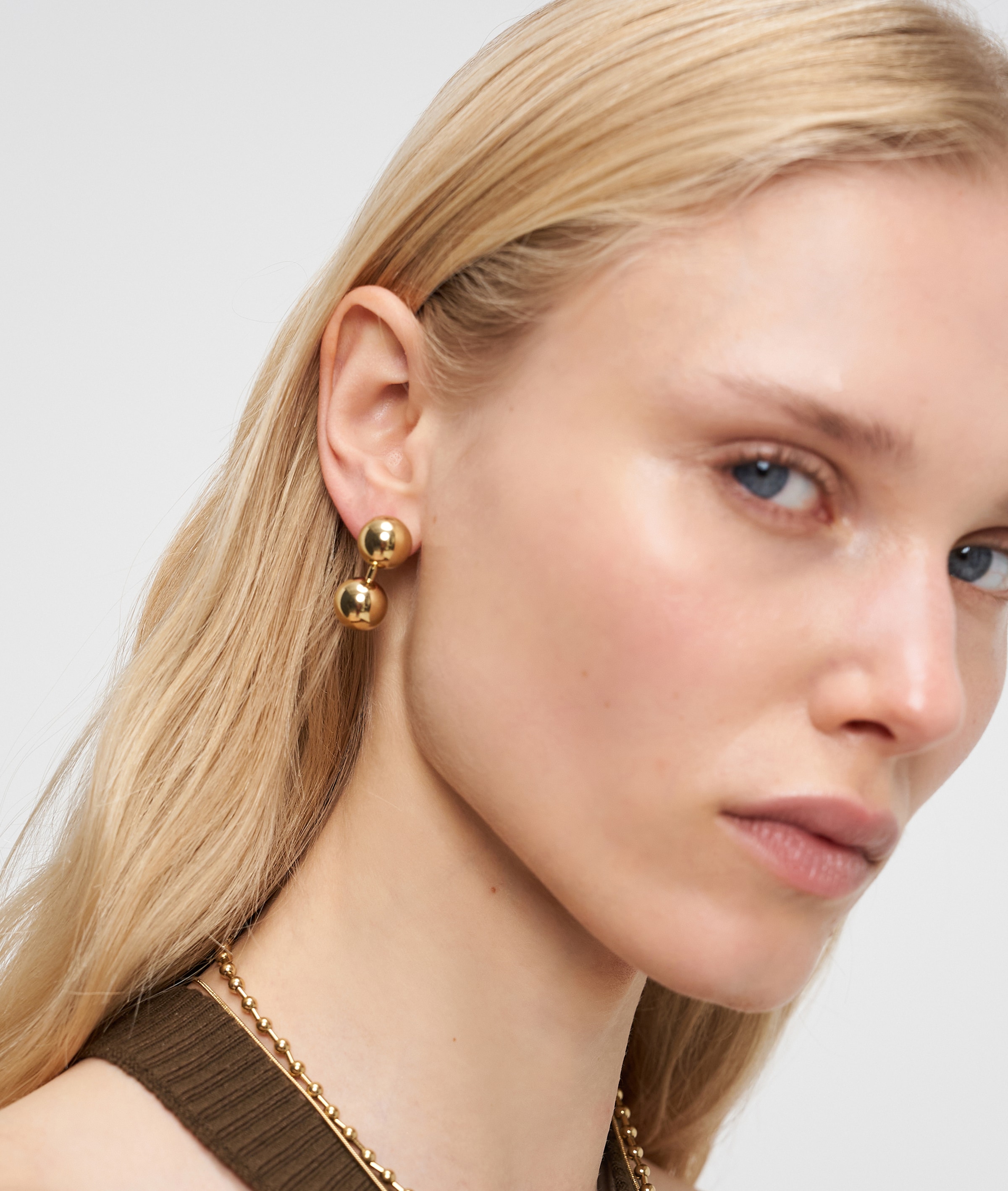 Liebeskind Berlin Paar Ohrstecker »Schmuck Geschenk Edelstahl Ohrringe Steel Ball«