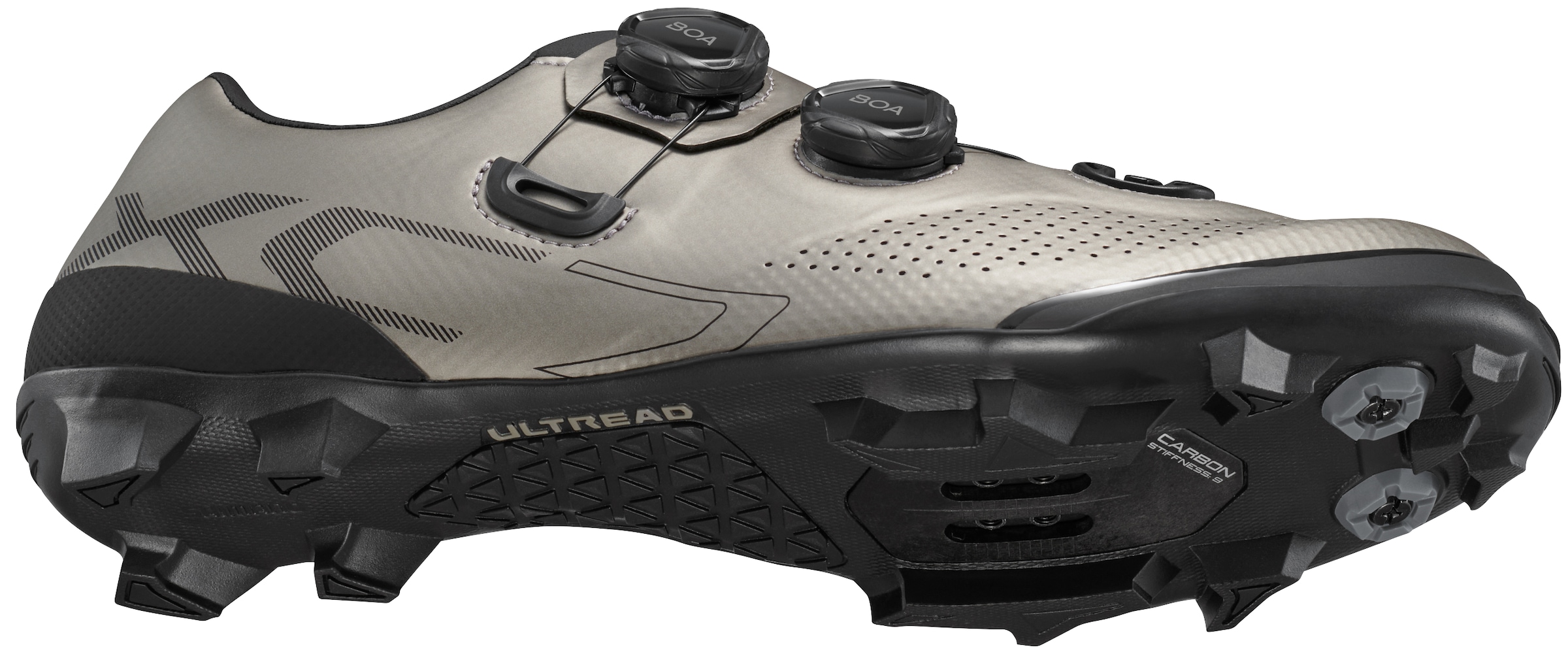 Shimano Fahrradschuh »MTB- Fahrradschuhe XC702 WIDE, silber«
