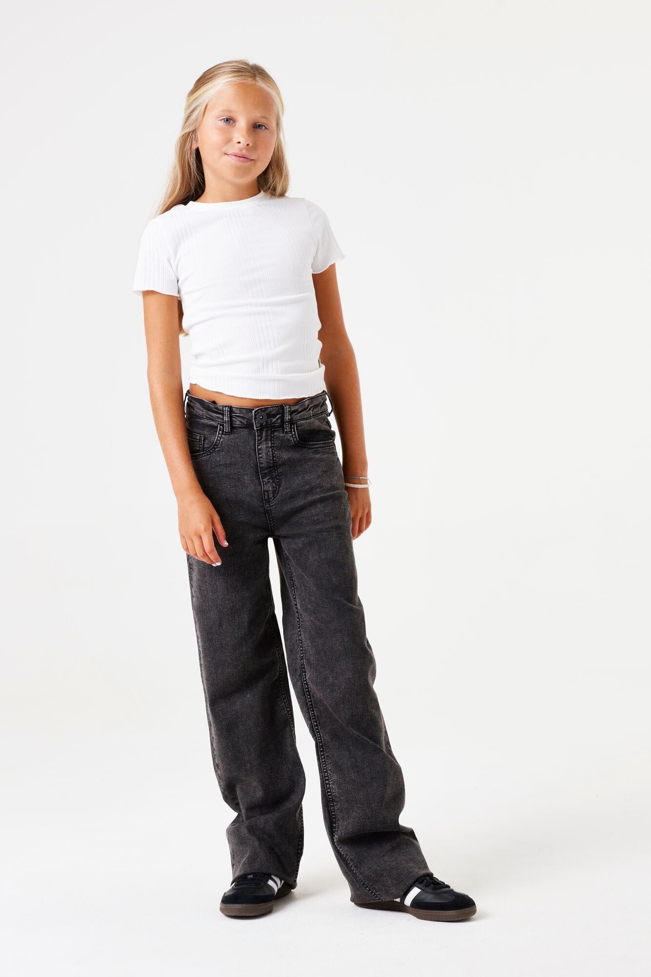 Straight-Jeans »Ilvy«, for Girls, mit weitem Bein