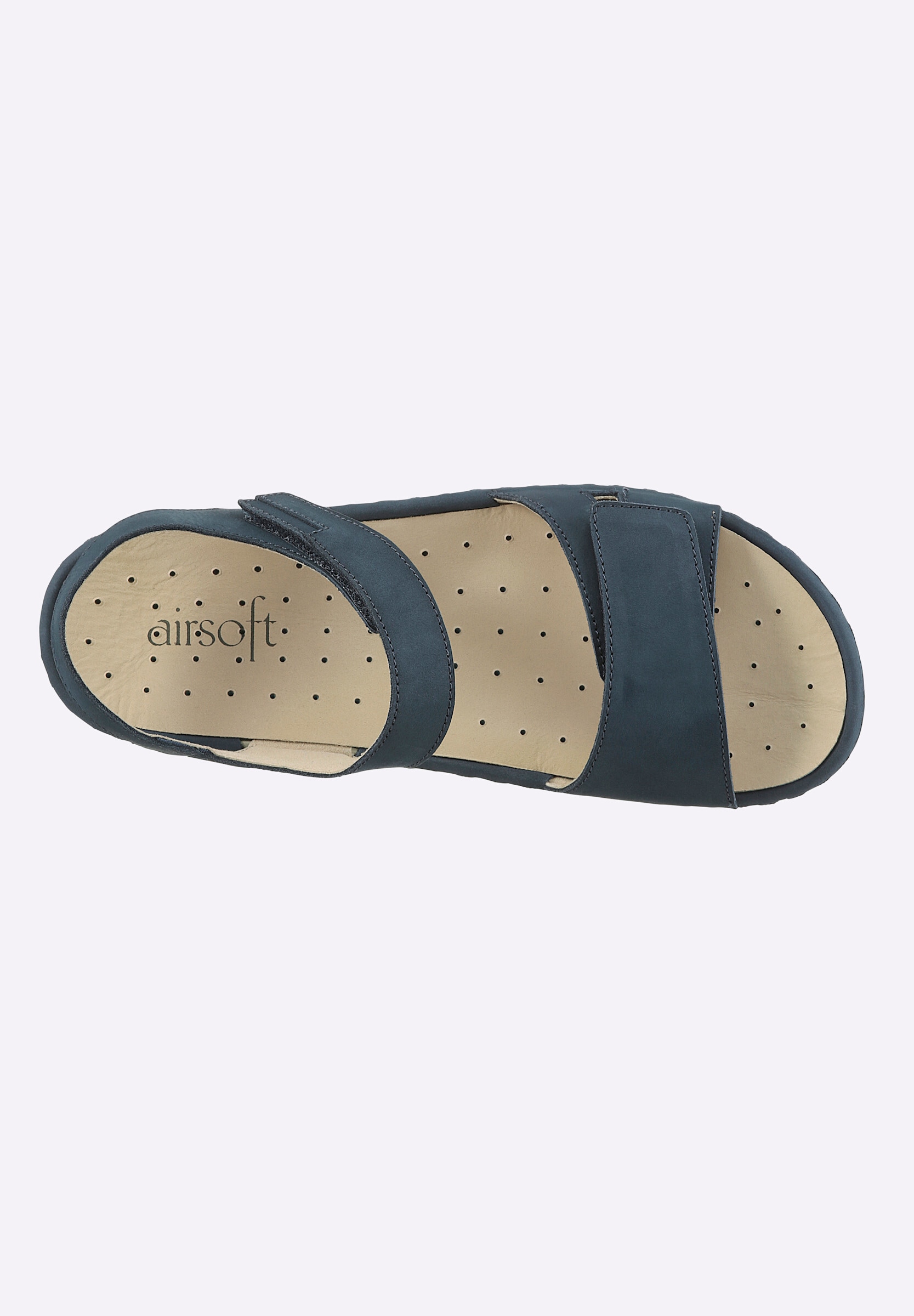 airsoft comfort+ Sandale »Sandale Sandale mit Klettverschlüssen«
