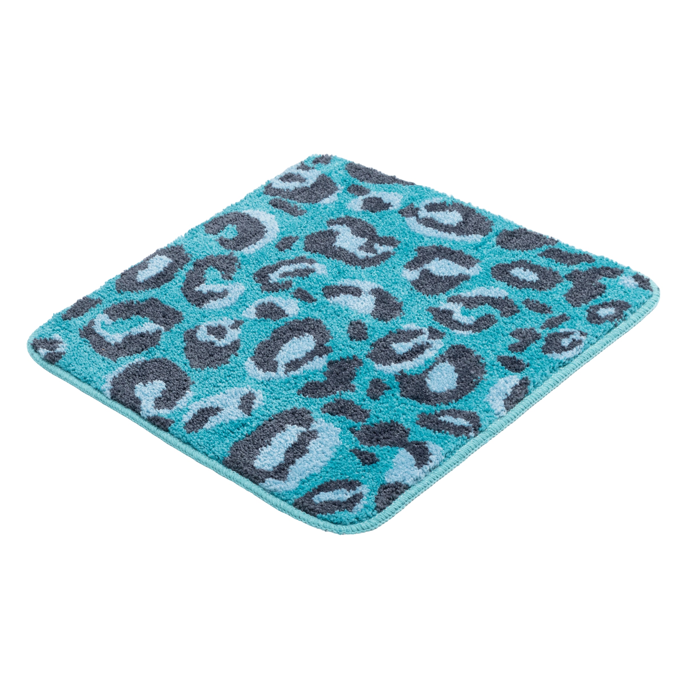 OTTO home Badematte »Regona Leo, Badvorleger, Badezimmer Teppich, Duschvorleger« Höhe 10 mm rutschhemmend beschichtet fußbodenheizungsgeeignet | schnell trocknend Leoparden-Muster, Animal Print, modern
