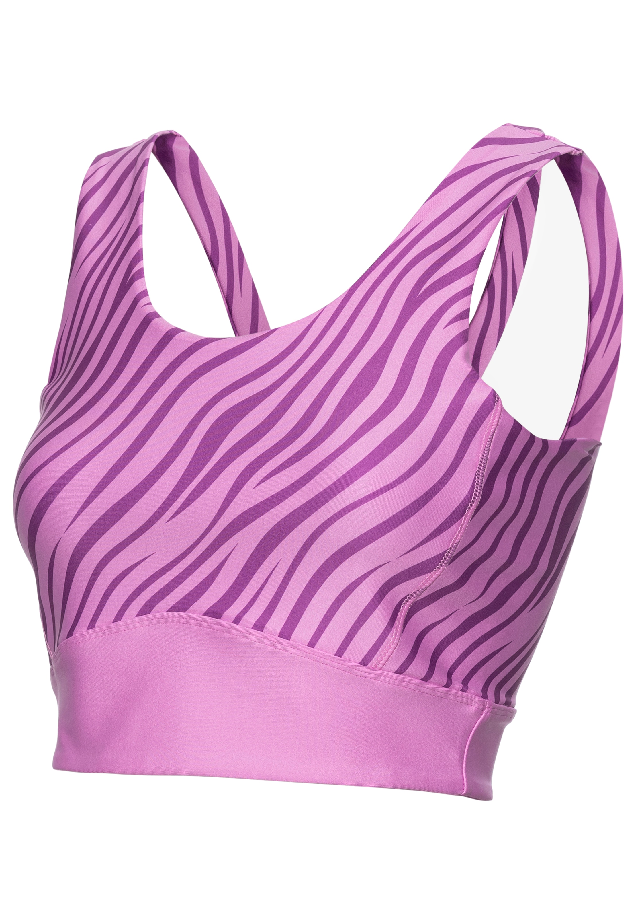 LASCANA ACTIVE Crop-Top, Sporttop mit Cut-Outs