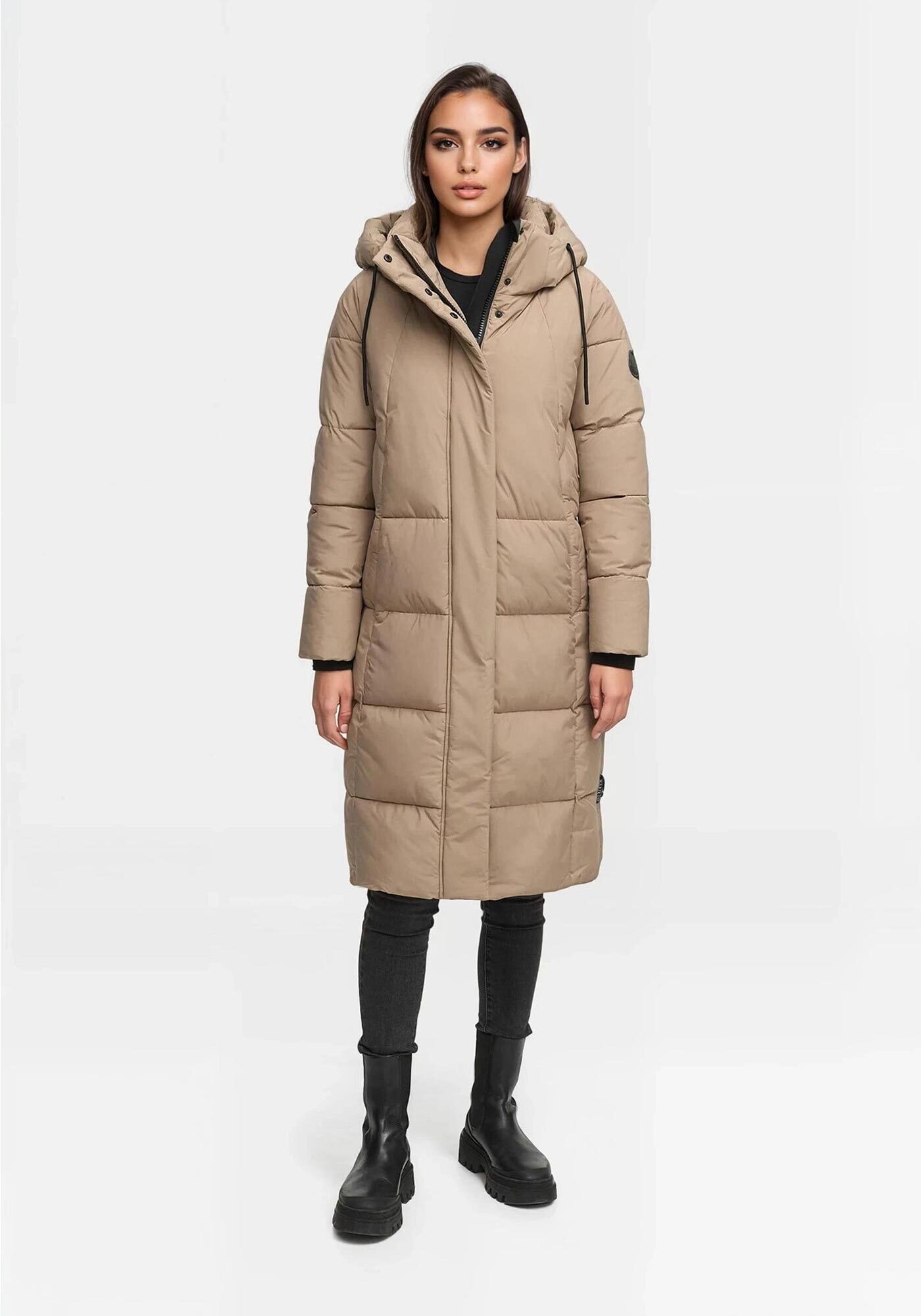 Marikoo Winterjacke »Marikoo Tabiaa Damen Winter Steppmantel N099«