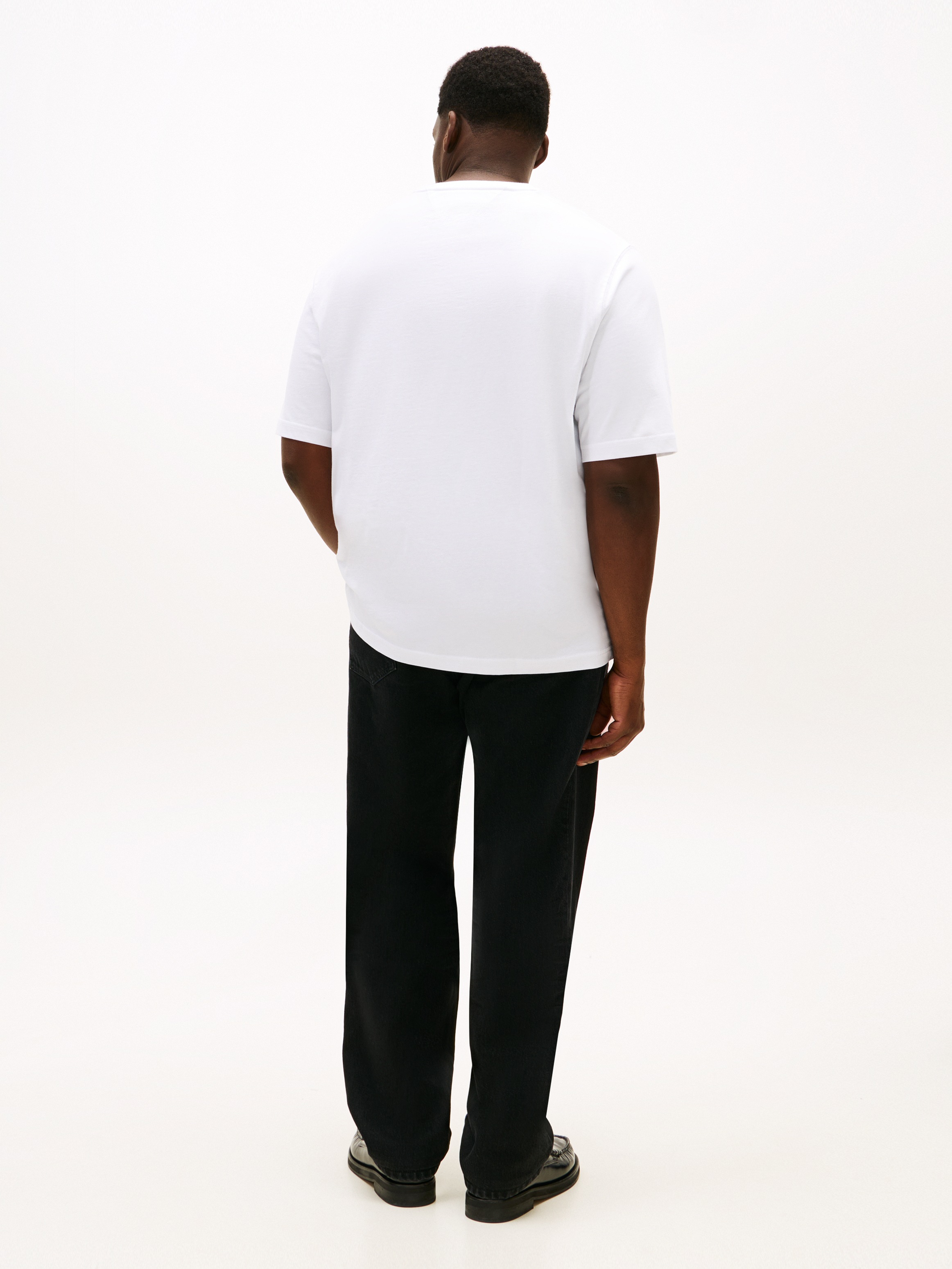 Tommy Hilfiger Big & Tall T-Shirt »BT-TOMMY EMBRO FLAG« Große Größen