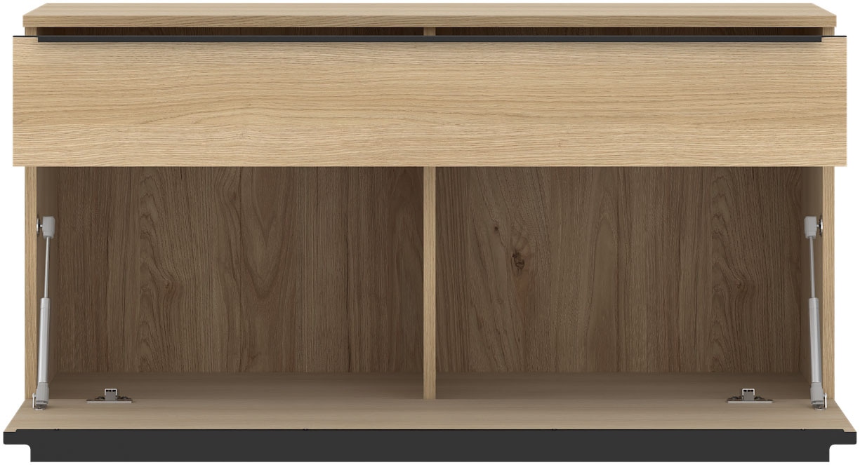 TOM TAILOR HOME Lowboard »COLOR PUZZLE 3 – 1 Klappe 1 Schublade mit farbigem Griff und Füßen«