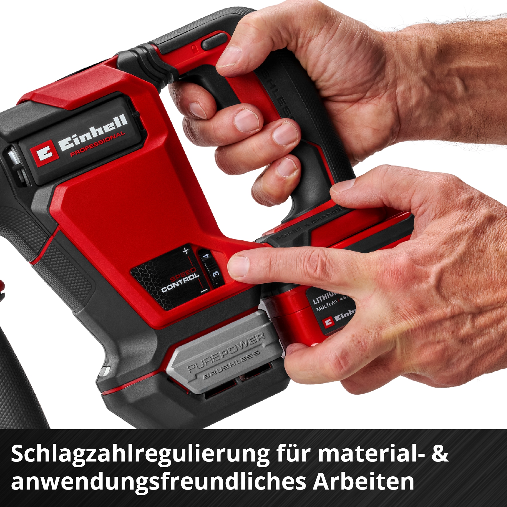Einhell Abbruchhammer »TP-DH 18/4 Li BL - Solo«, ohna Akku und Ladegerät