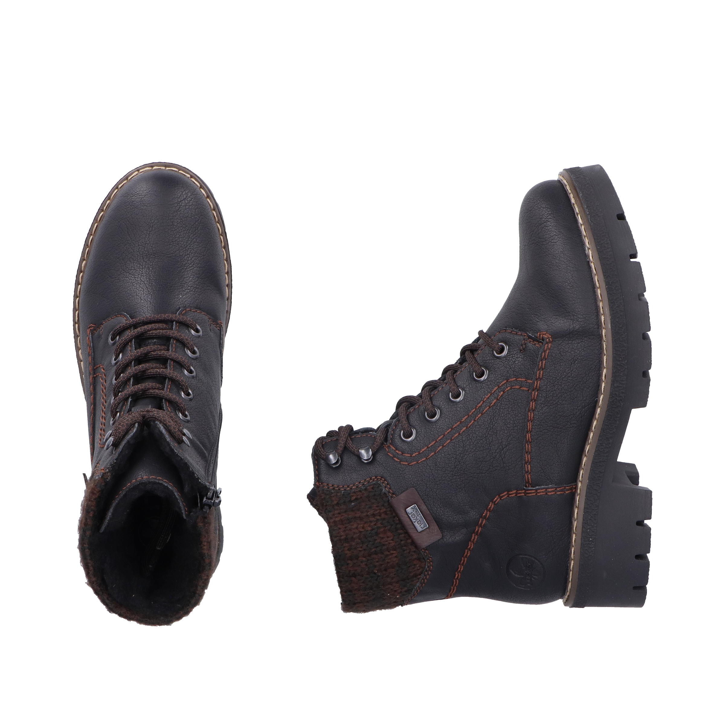 Rieker Winterstiefelette  Schnürboots, Winterboots mit wasserabweisender riekerTEX-Membran