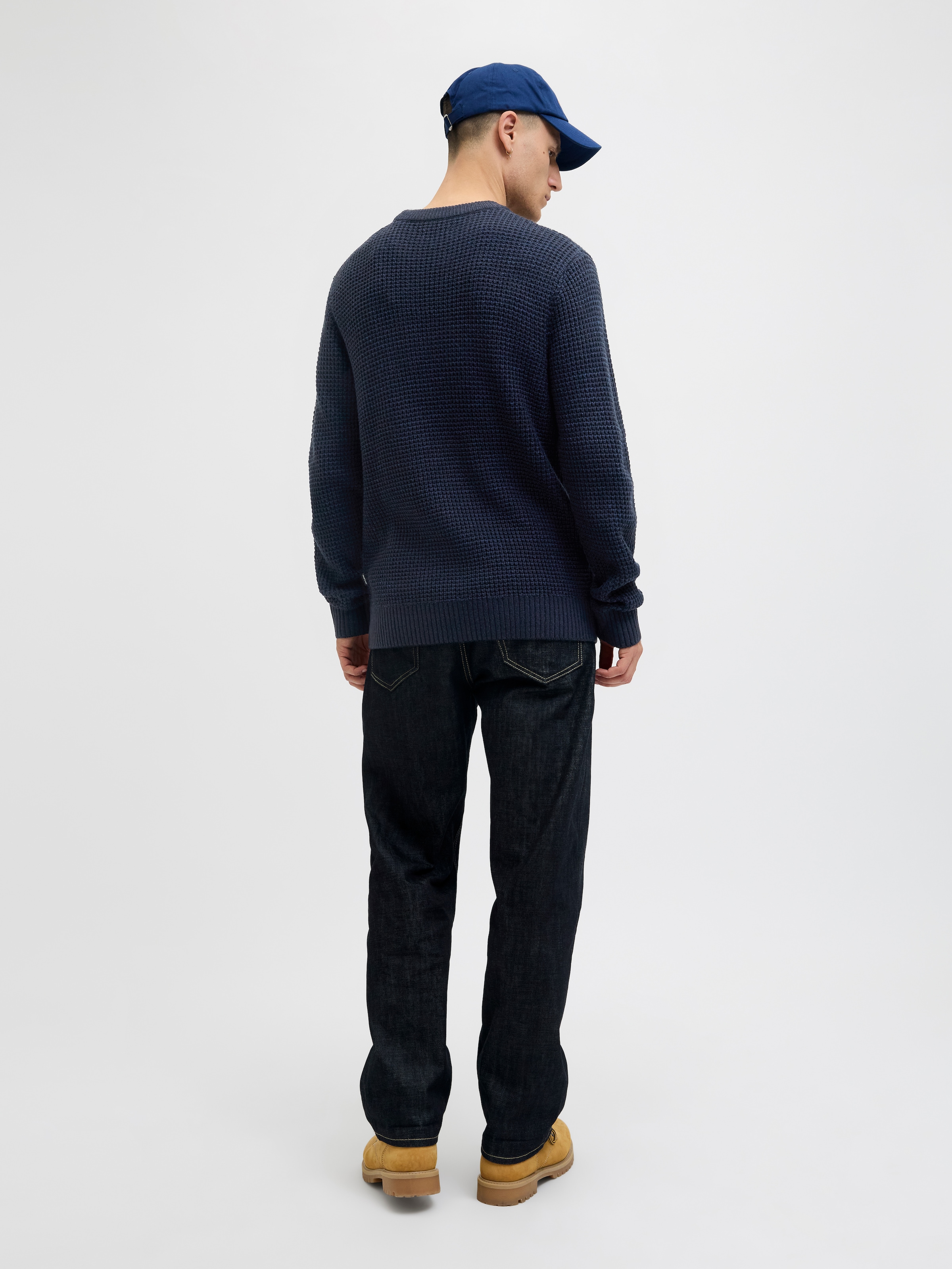 Jack & Jones Strickpullover »JJGLOBAL KNIT CREW NECK«
