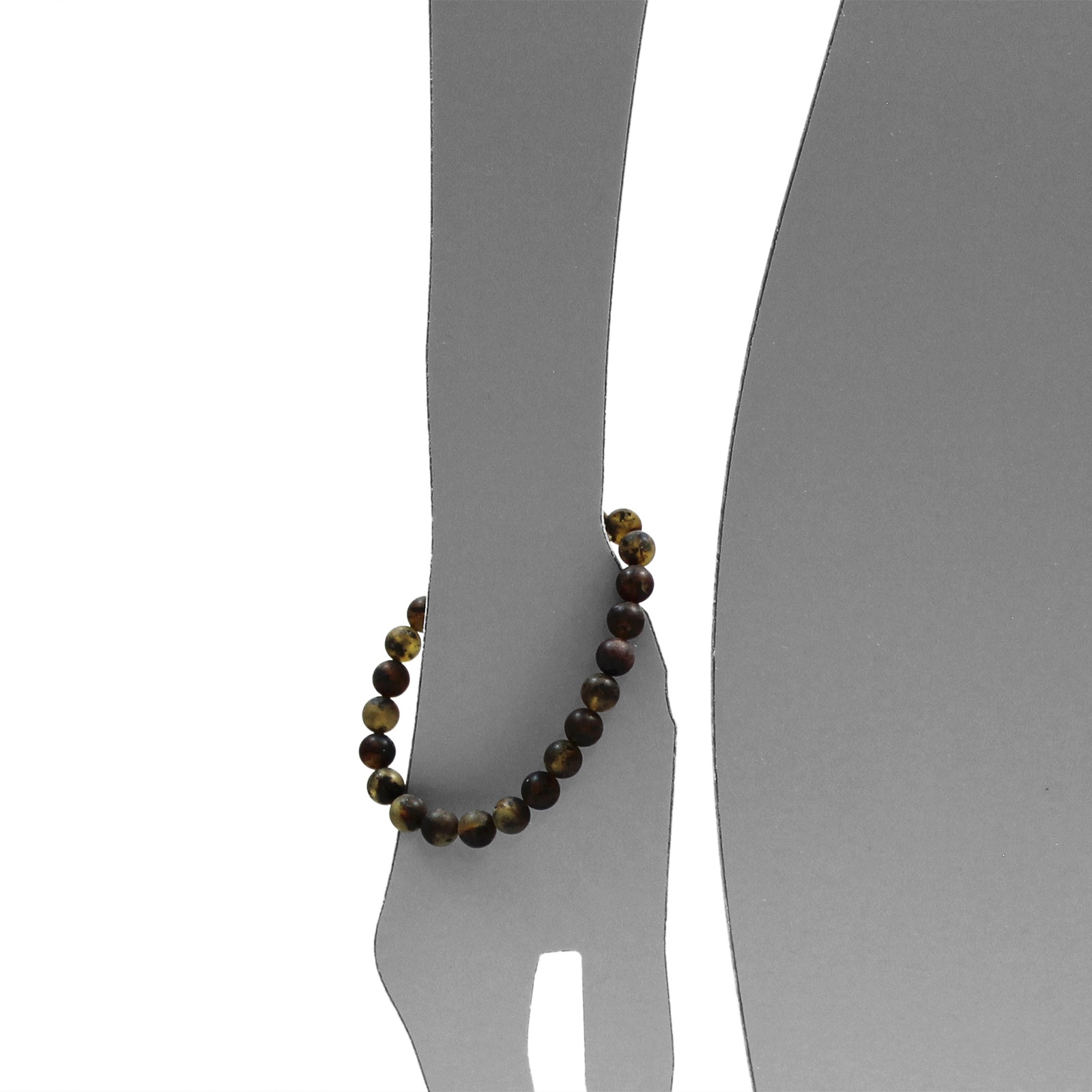 OSTSEE-SCHMUCK Armband »- Kugel 8 mm - Bernstein -,«