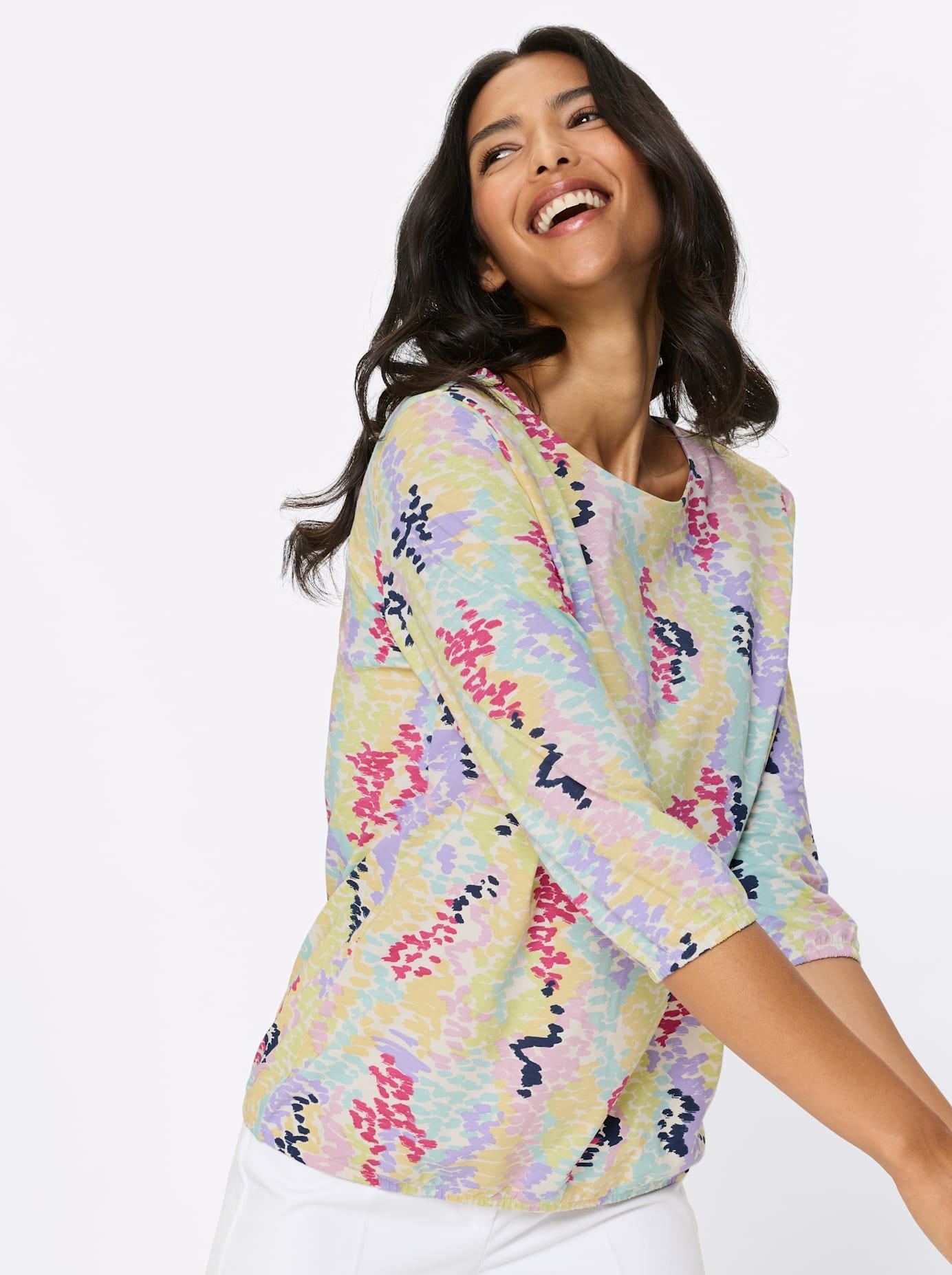 Classic Basics Print-Shirt »3/4-Arm-Shirt« 1 tlg.