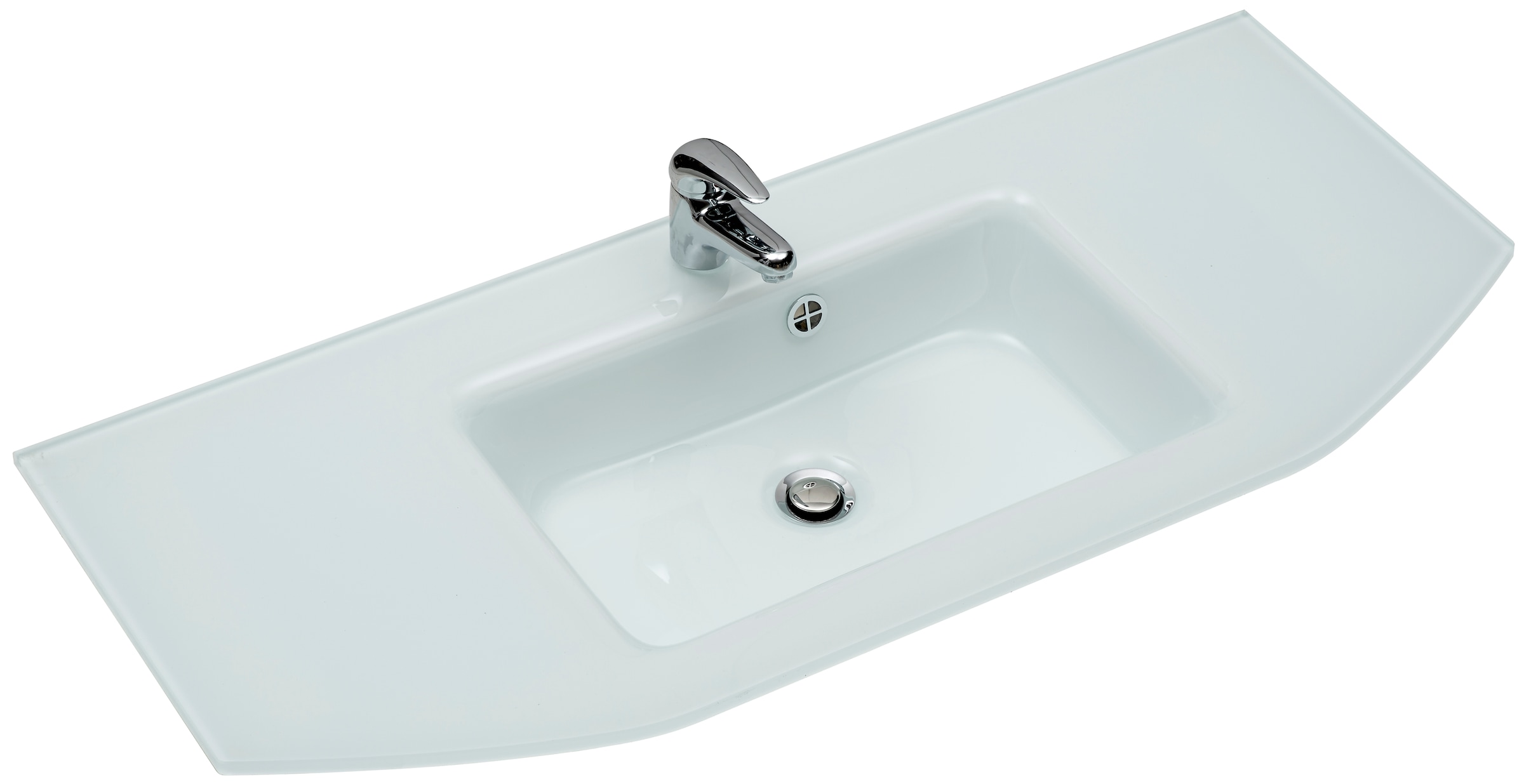 Saphir Badmöbel-Set »Quickset 327 2-teilig, Waschplatz und LED-Spiegelschrank«, (Set, 2 St.), Anthrazit Hochglanz, inkl. Türdämpfer, 5 Türen, 1 Klappe, 1 Schublade