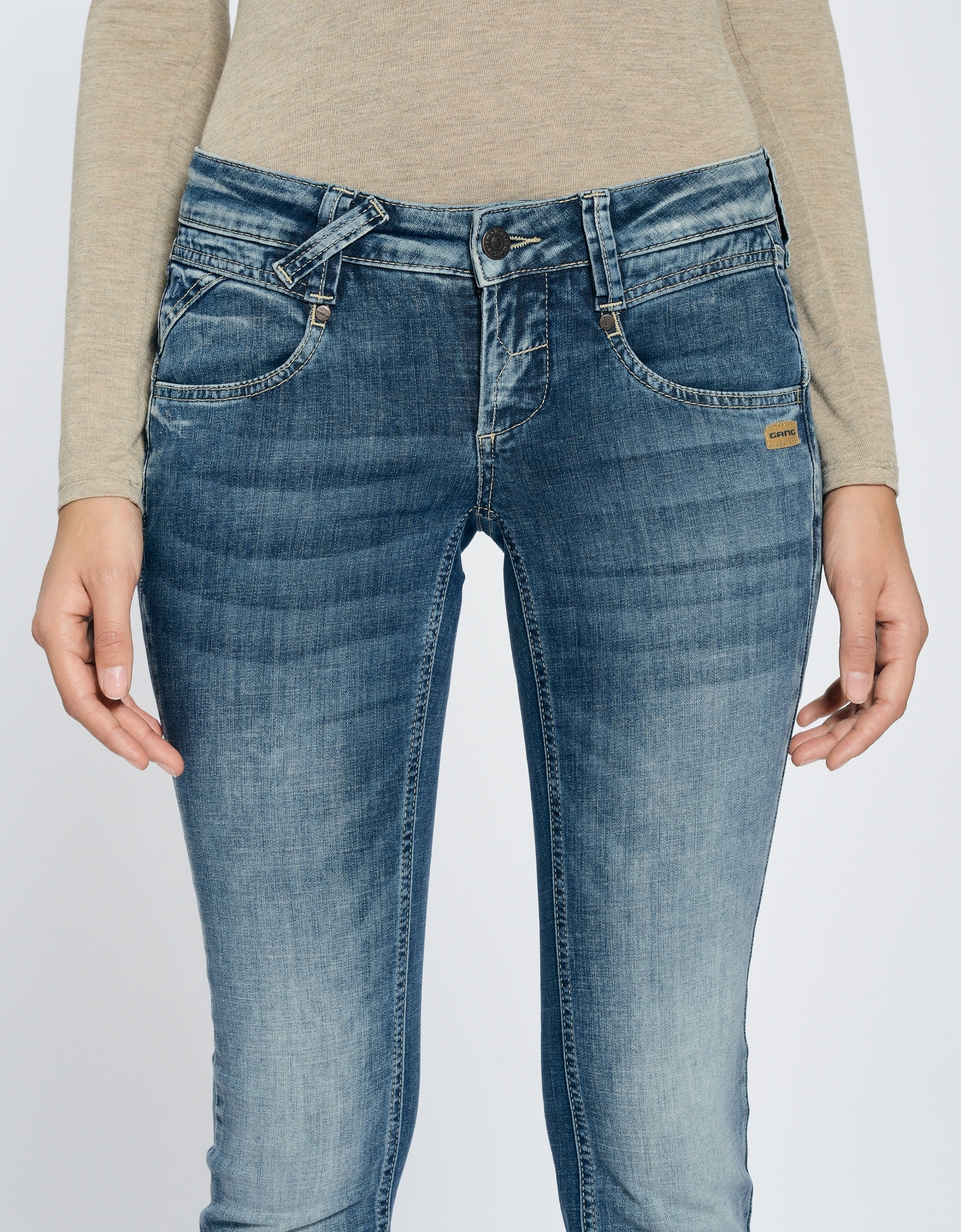 GANG Skinny-fit-Jeans »94NENA«, mit modischer Waschung