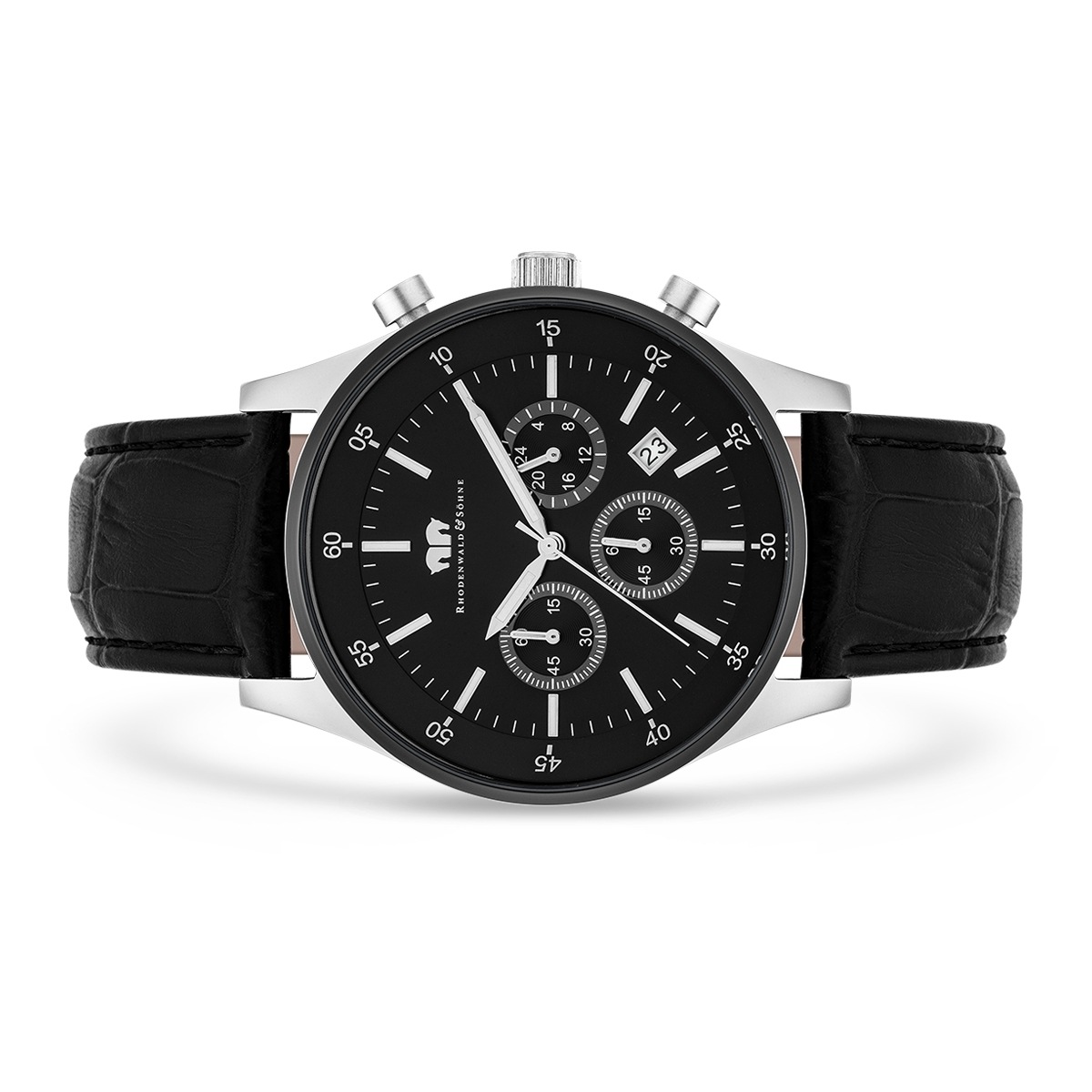 Rhodenwald & Söhne Chronograph »Goodwill T418«, (1 tlg.), aus Edelstahl