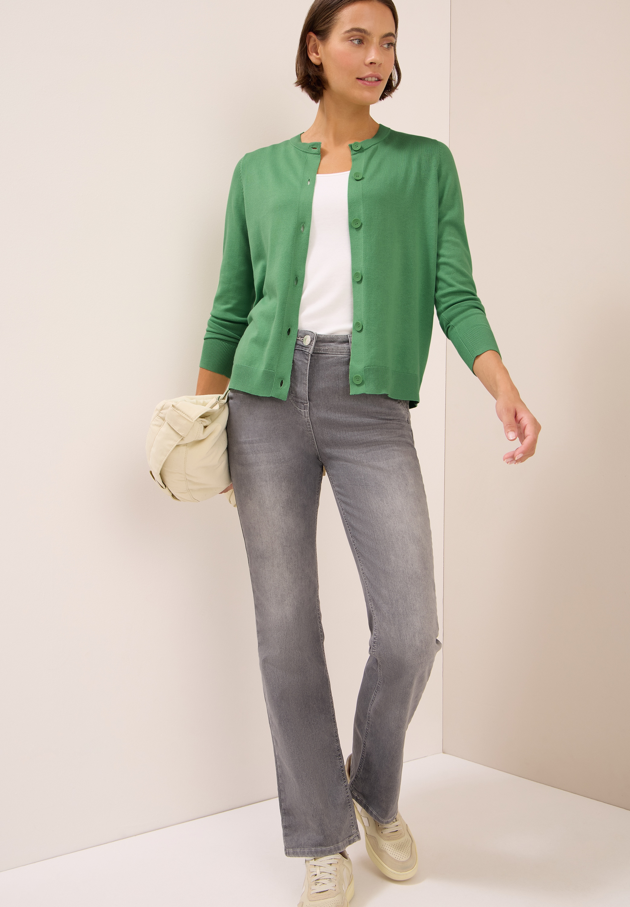 Cecil Strickjacke, mit Knopfleiste