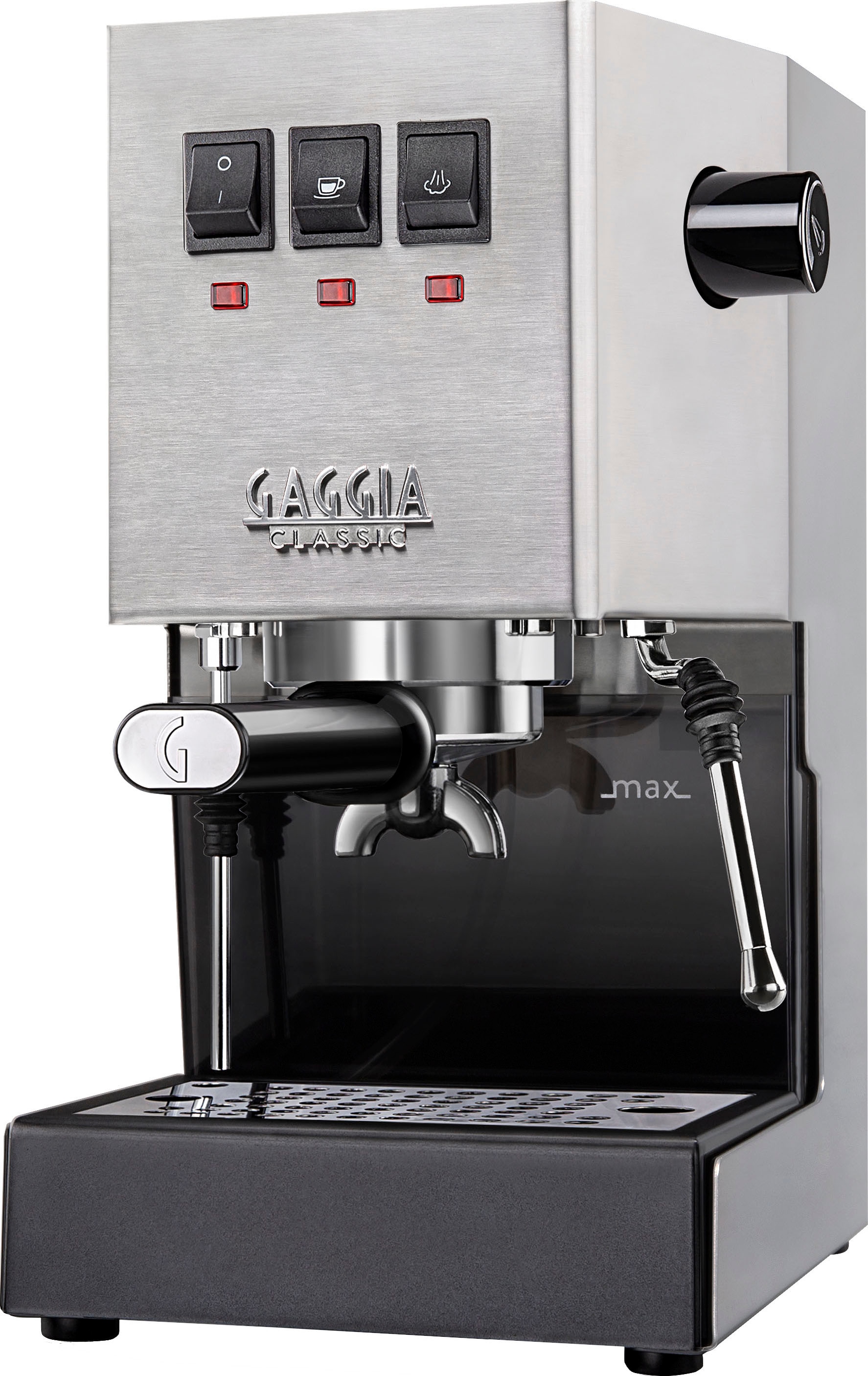 Gaggia Espressomaschine »Classic Evo Stainless Steel«, Siebträger