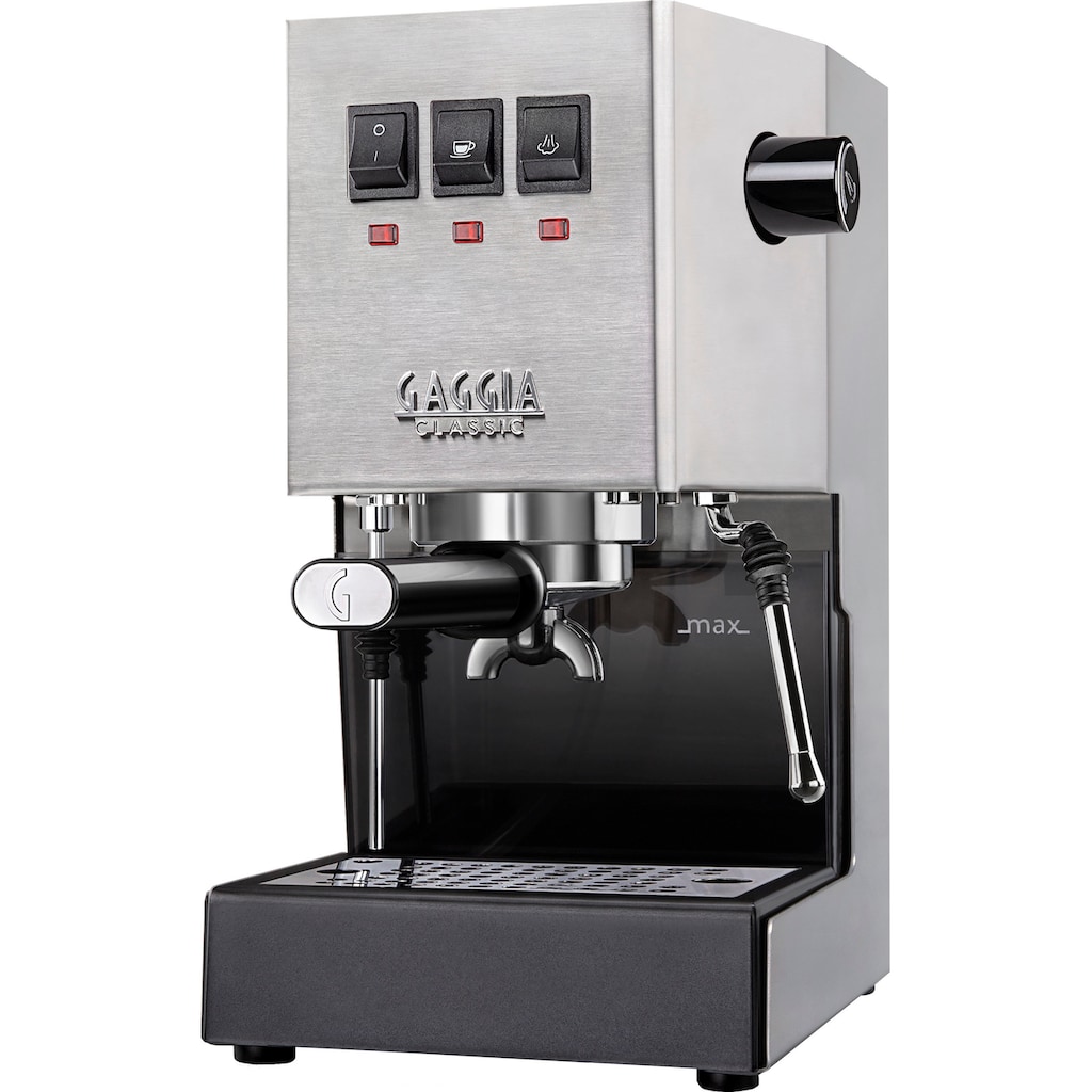 Gaggia Siebträgermaschine »Classic Evo Stainless Steel«