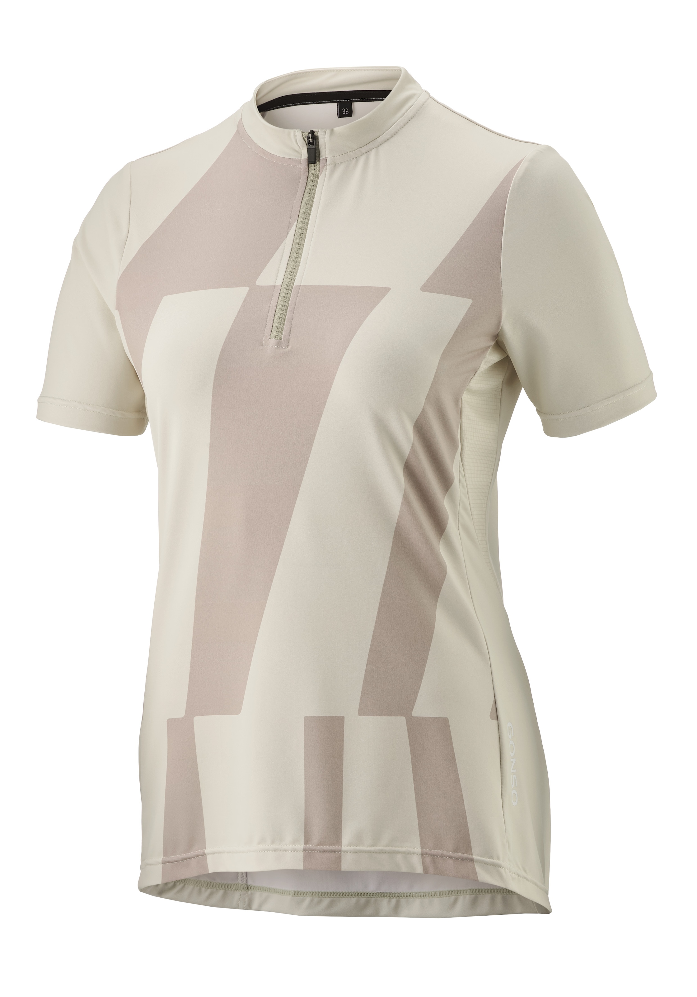 Gonso Radtrikot »Adventure Jersey Halfzip W«, Damen Fahrradtrikot kurzarm, Rückentasche mit RV, Quick-Dry, Slim Fit