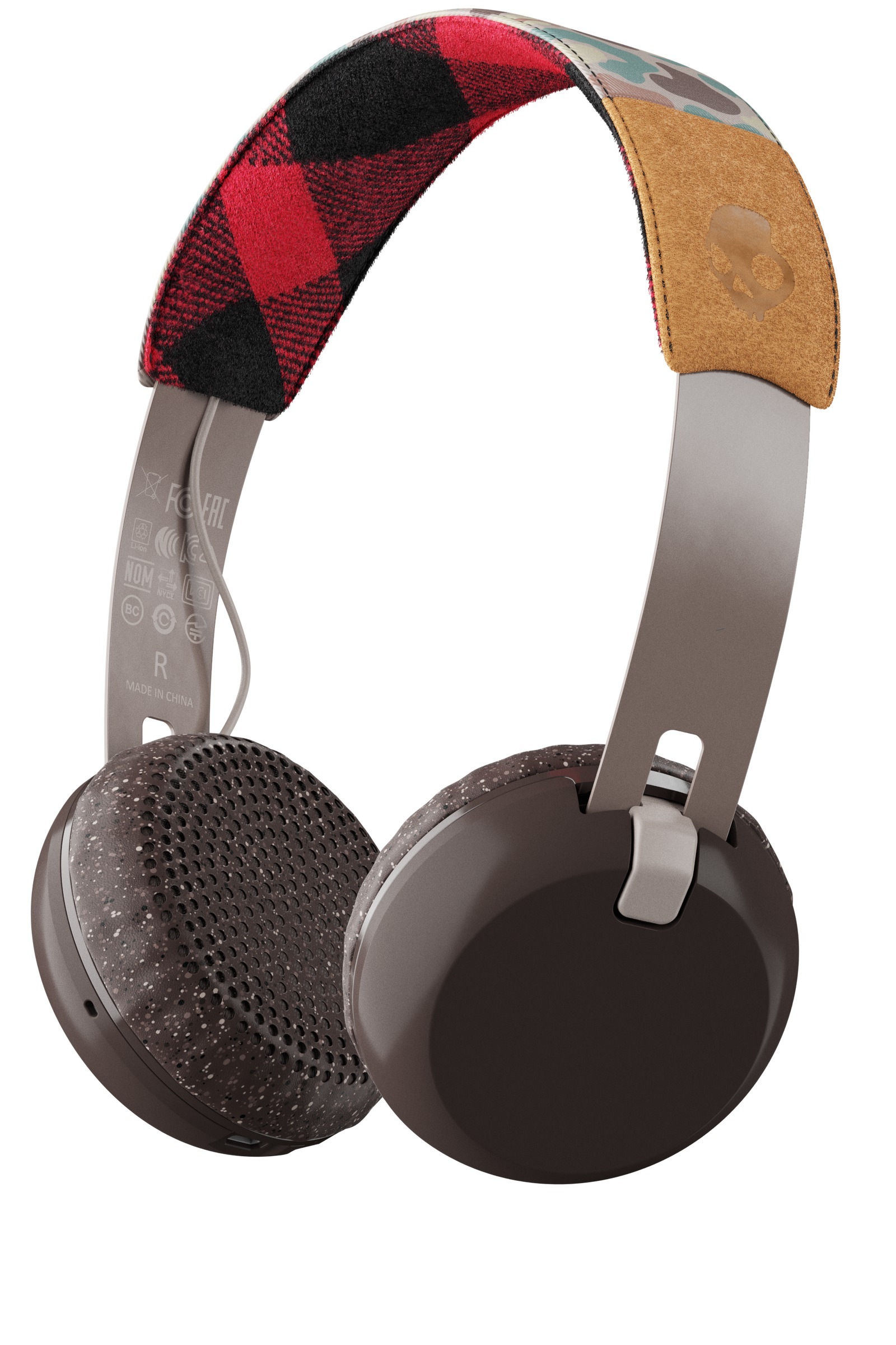 Headset »GRIND ON-EAR Wireless W/TAP TECH TAN/CAMO/BROWN«