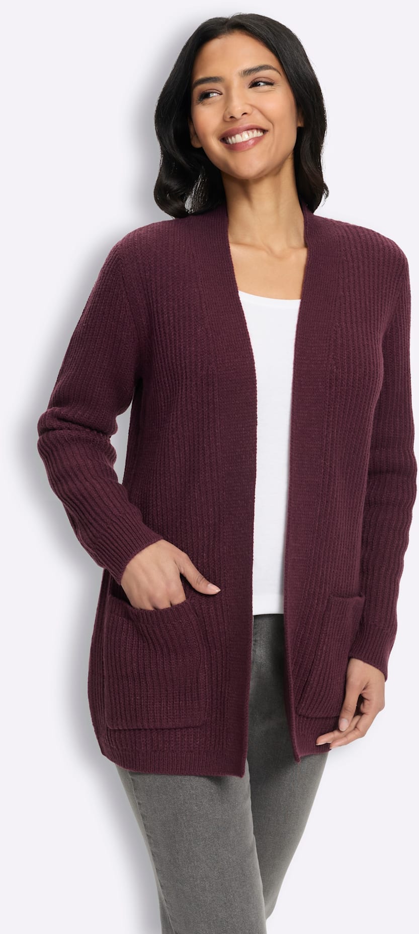 Classic Basics Strickjacke