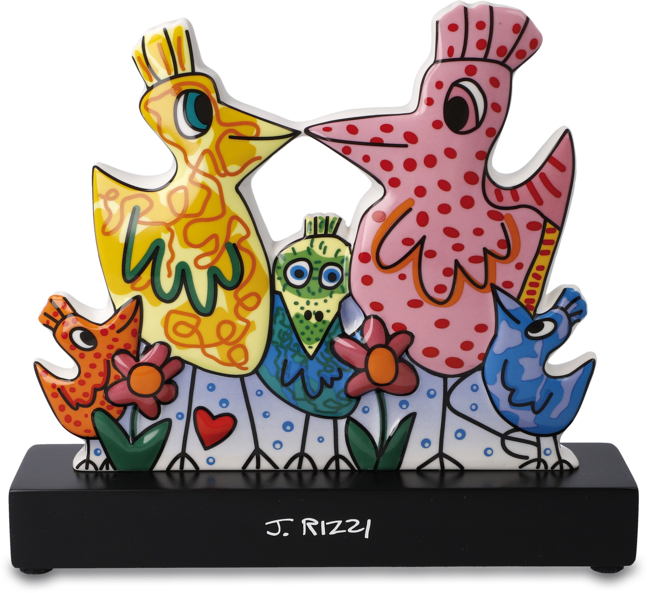 Sammelfigur »Figur James Rizzi - "Our colorful family"«