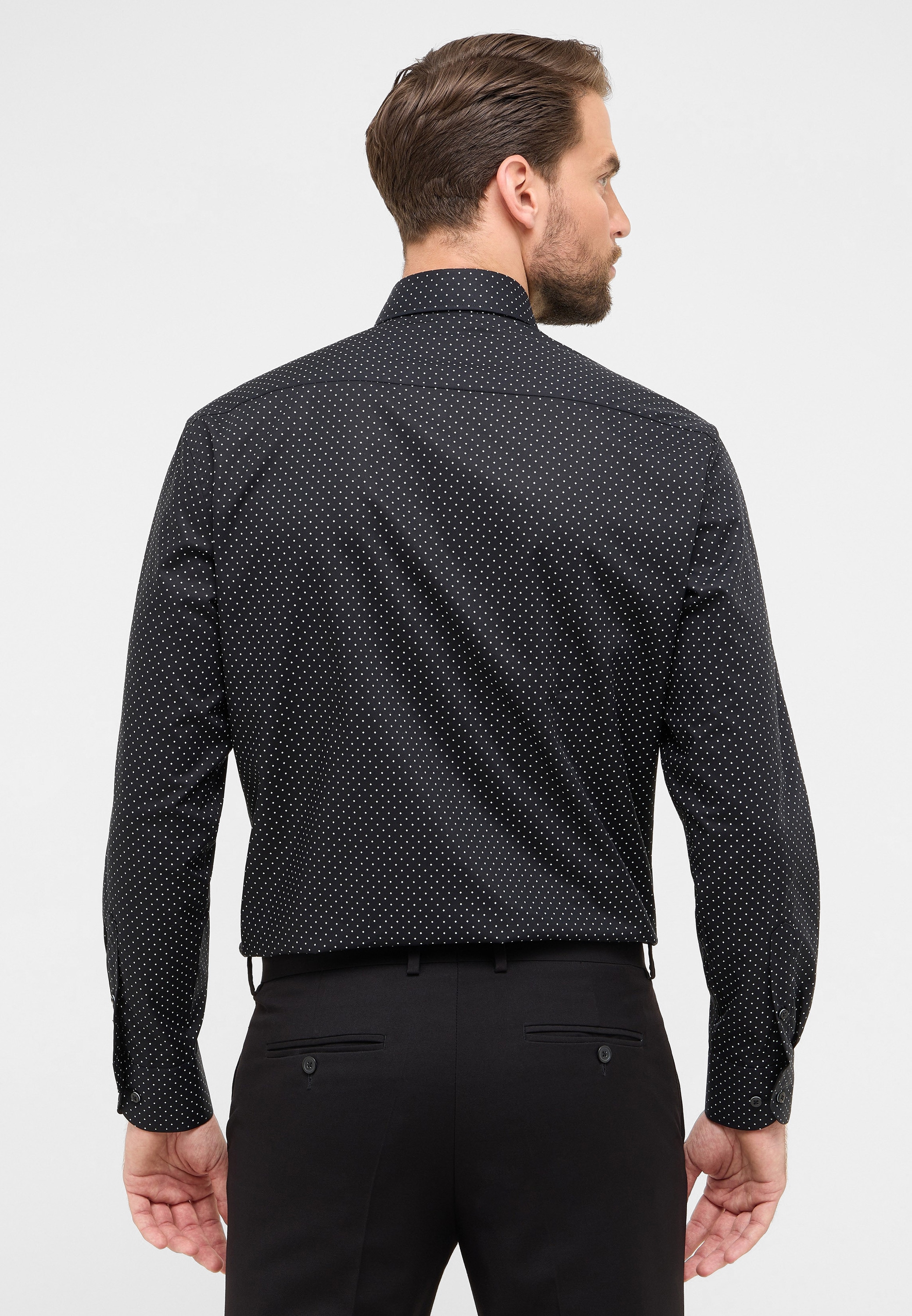 Eterna Langarmhemd »COMFORT FIT« NON IRON (bügelfrei)