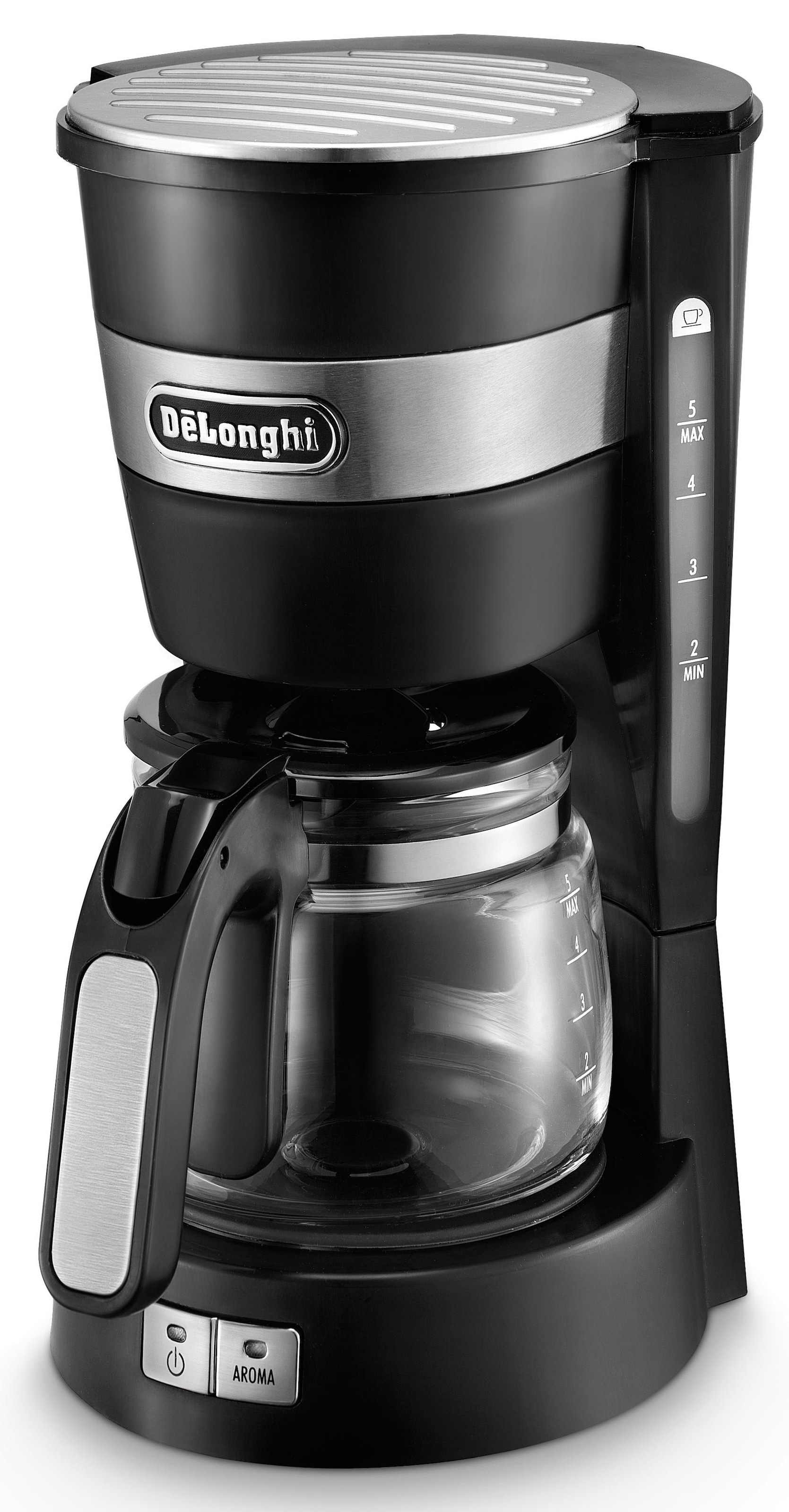 De'Longhi Filterkaffeemaschine »ACTIVE LINE ICM14011.BK«, 0,65 l Kaffeekanne, Permanentfilter