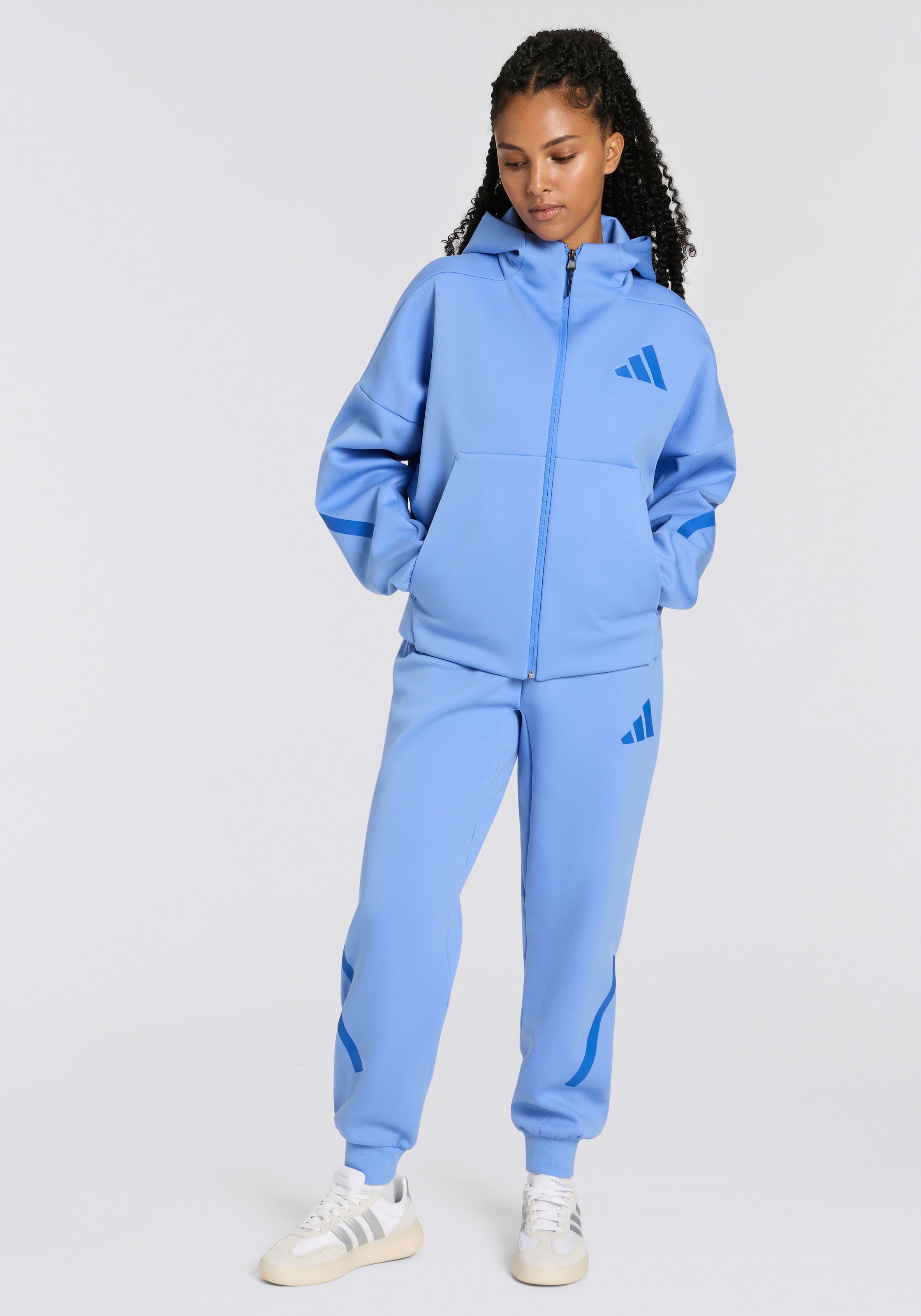 adidas Sportswear Kapuzensweatshirt »W Z.N.E. FZ«