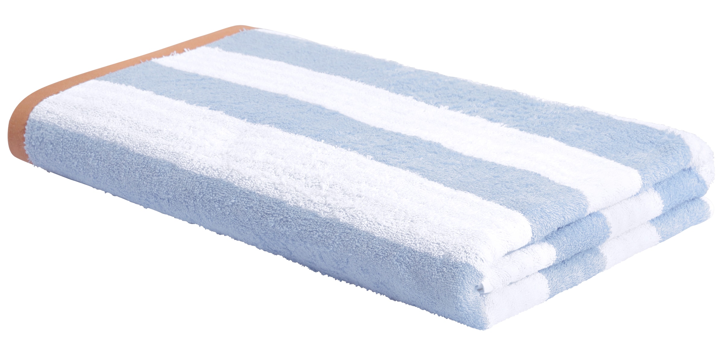 OTTO home Strandtuch »Elenna, 100% Baumwolle, flauschig und weich, 500 gr/m²« Strandtücher 90x180cm, Streifen, modern