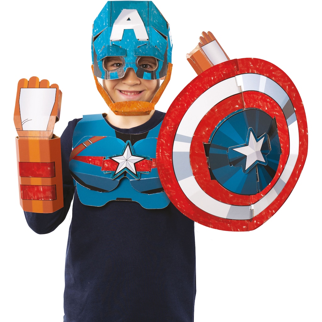 Clementoni® Kreativset »Maske, Captain America«